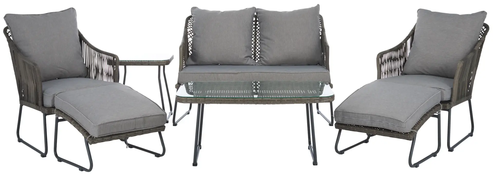 Lonra Seven-Piece Lounger Set