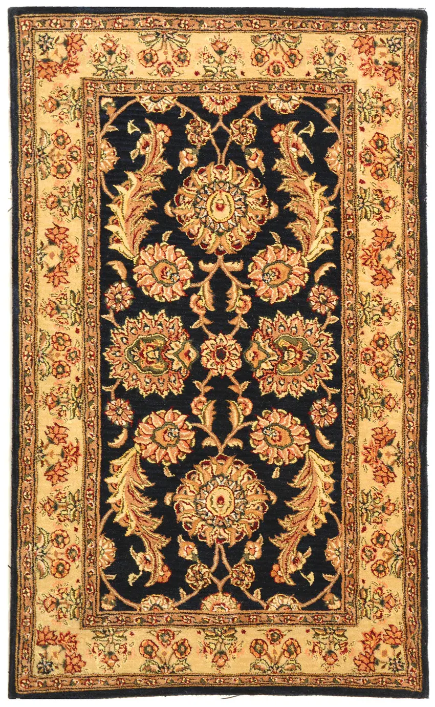 Persian Court Palmette Bordered Rug