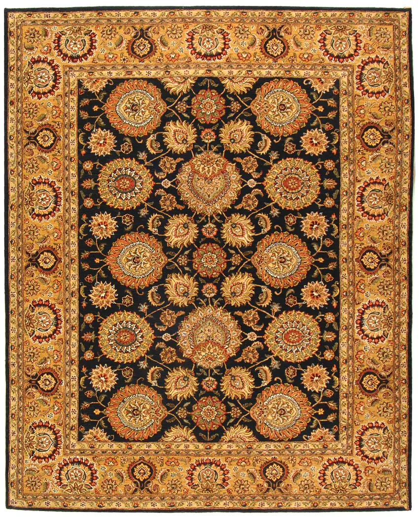 Persian Court Floral Bordered Rug