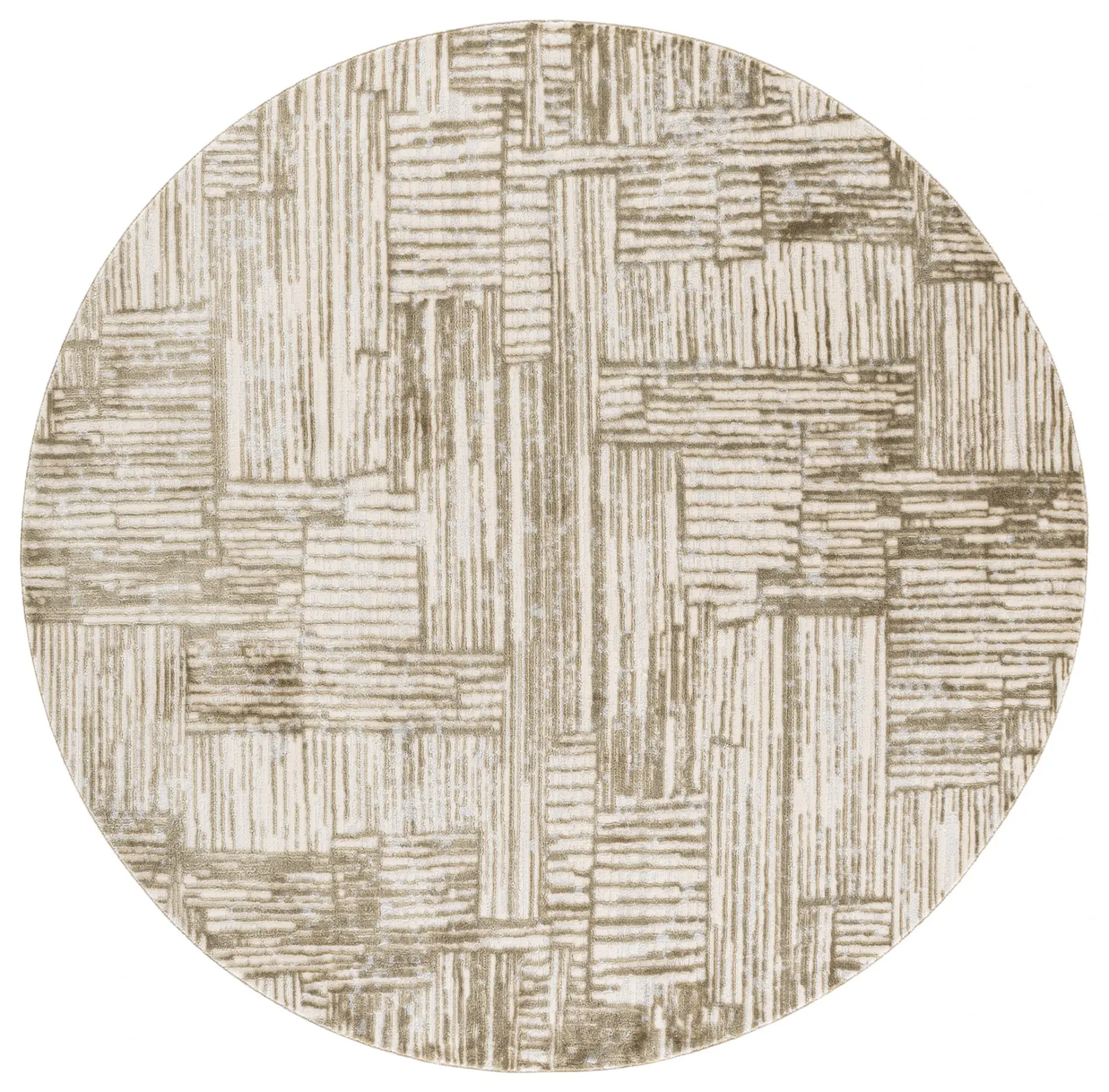 Pearl Modern Crosshatch Rug