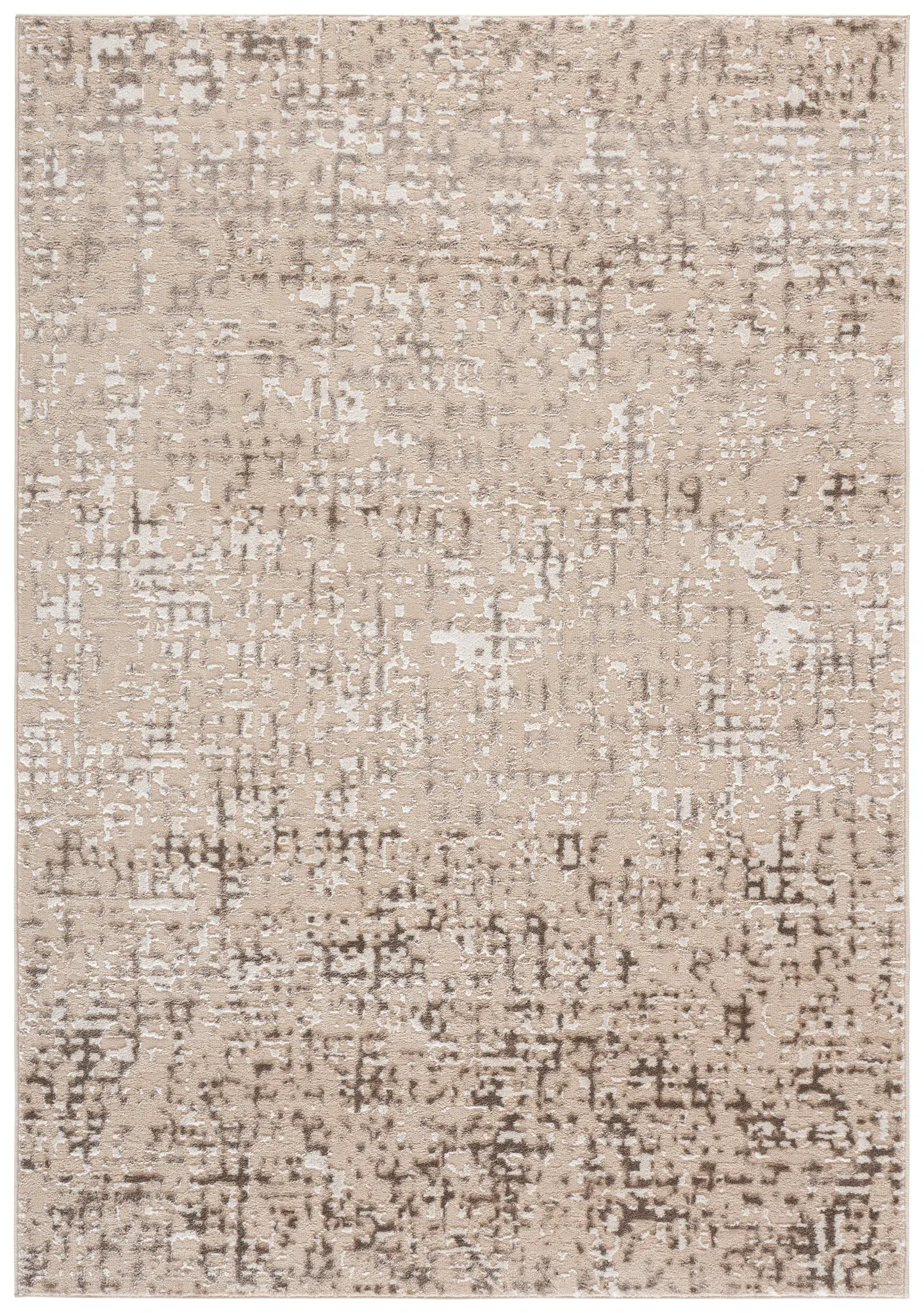Pearl Modern Crosshatch Rug