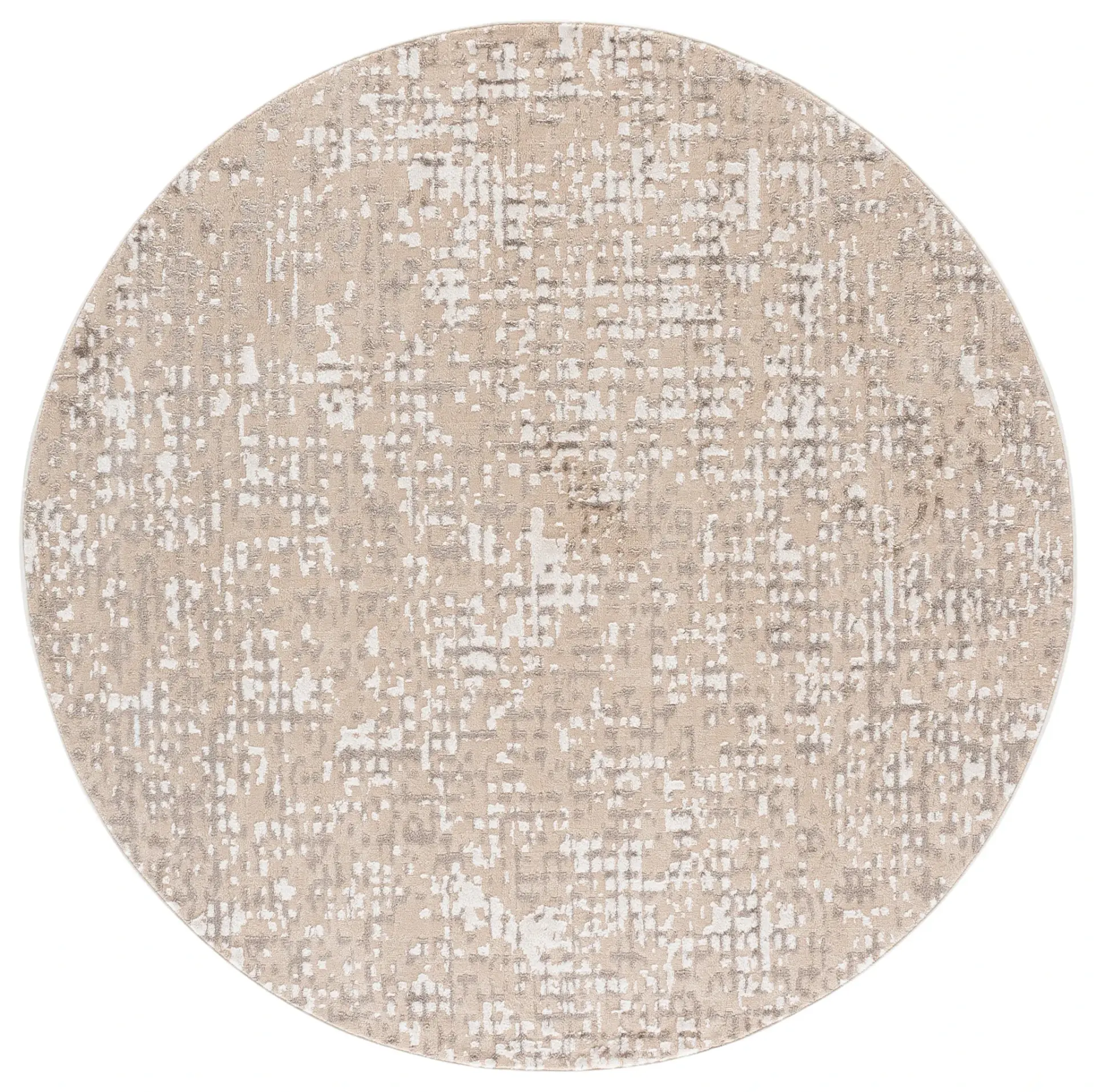 Pearl Modern Crosshatch Rug