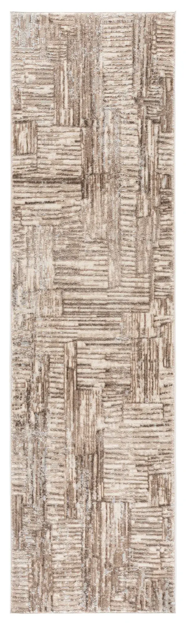 Pearl Modern Crosshatch Rug