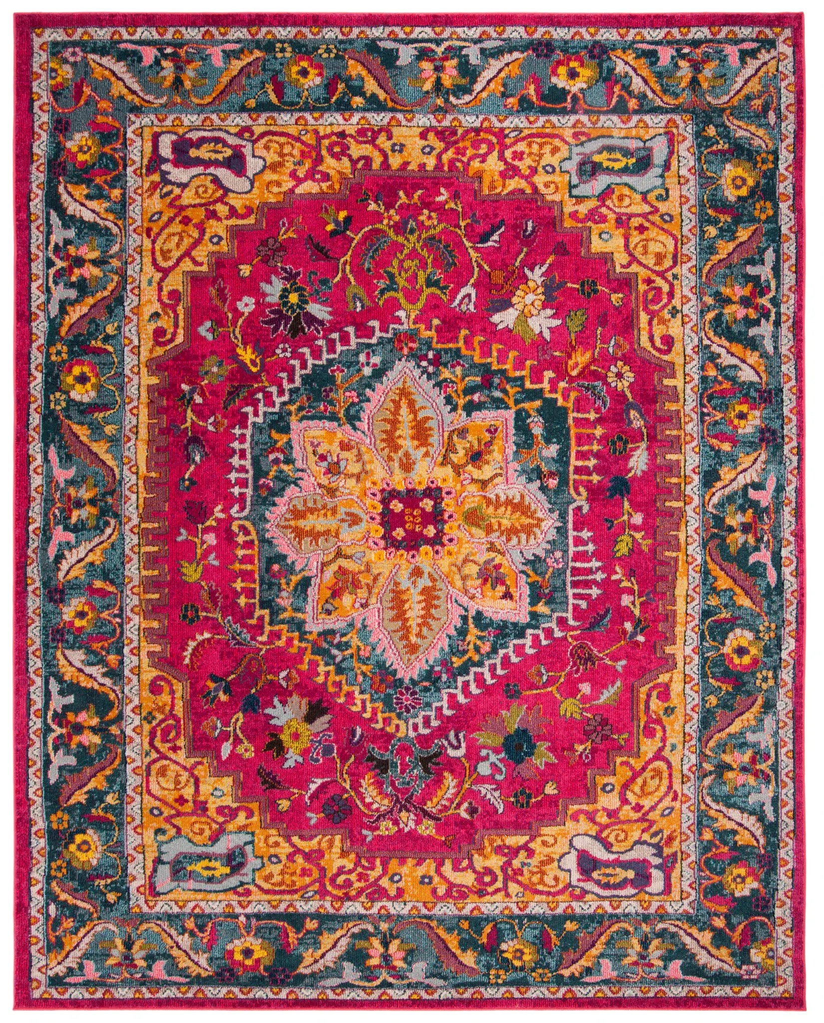Phoenix Floral Medallion Rug