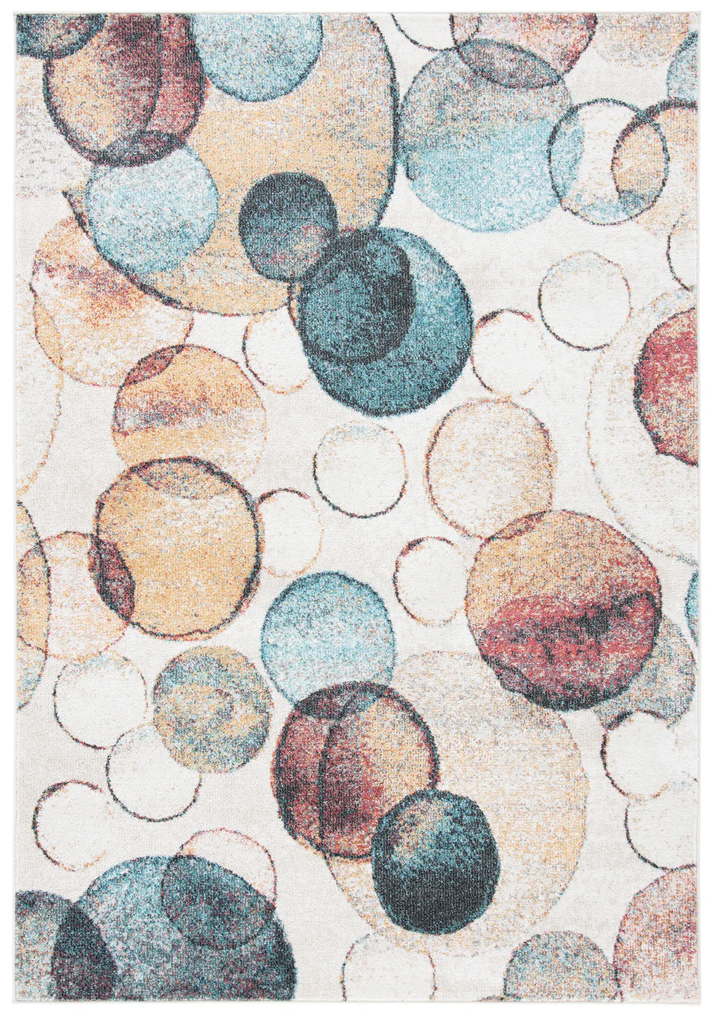 Phoenix Overlapping Circles Rug