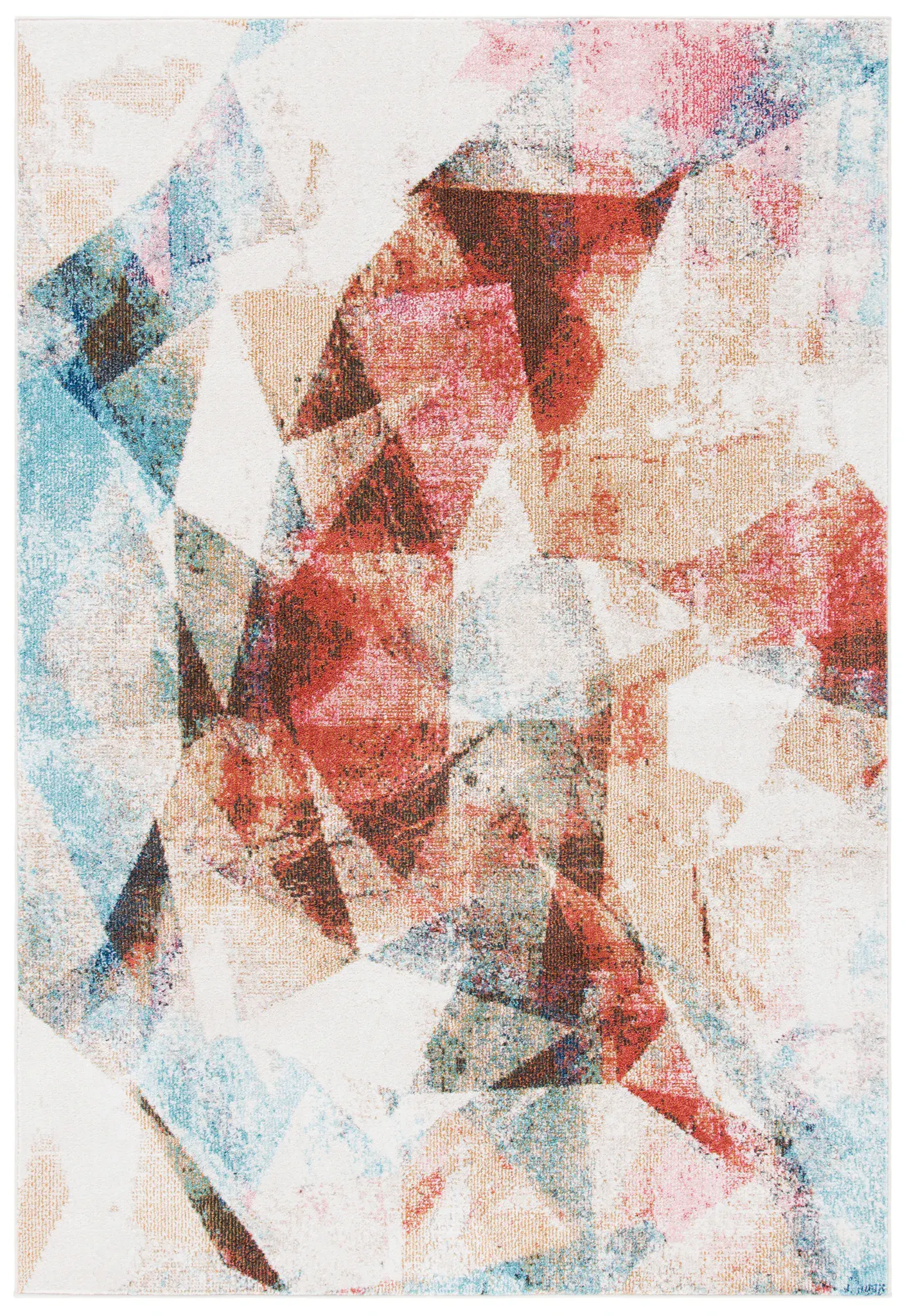 Phoenix Geometric Shard Rug