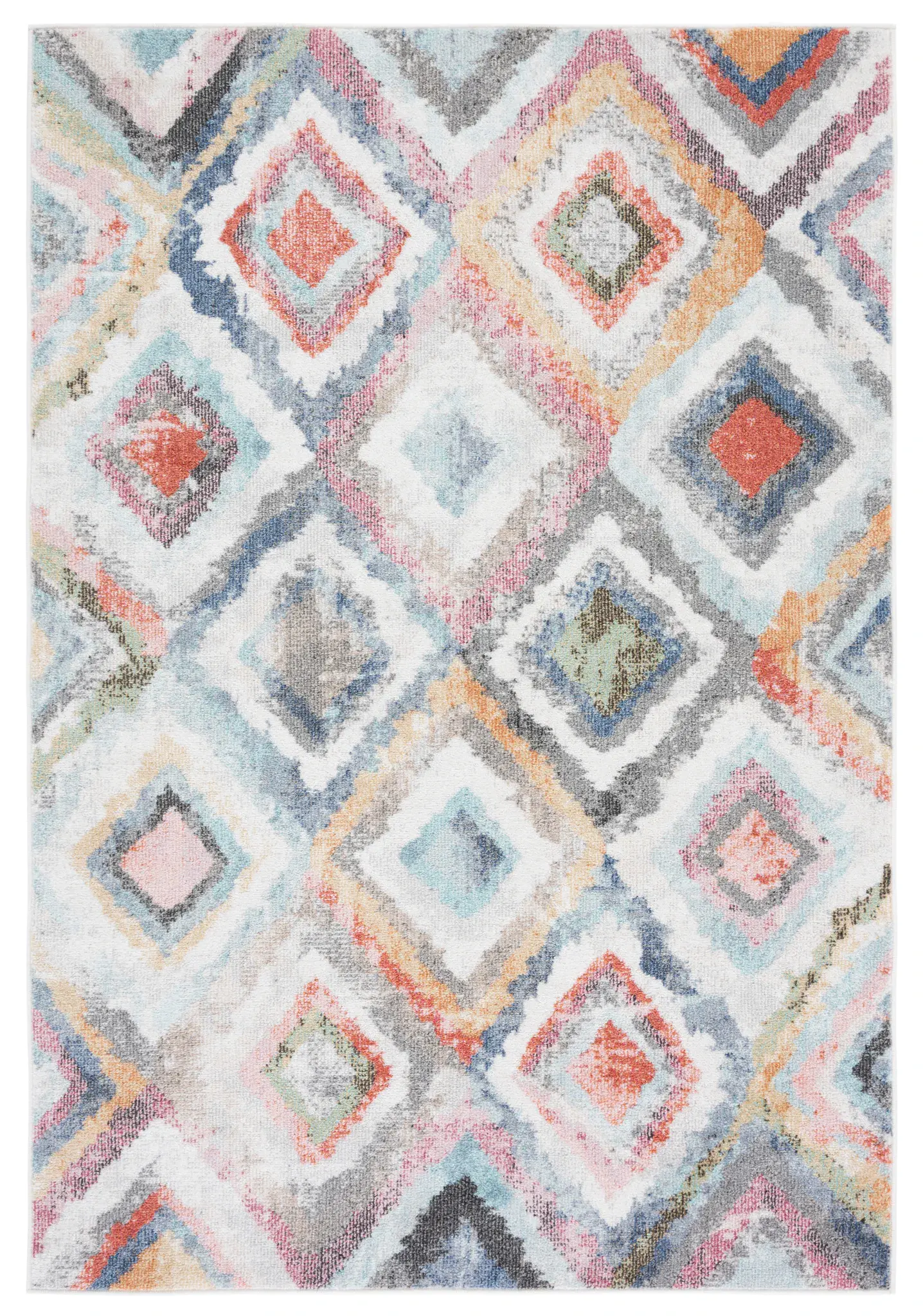 Phoenix Diamond Lattice Rug