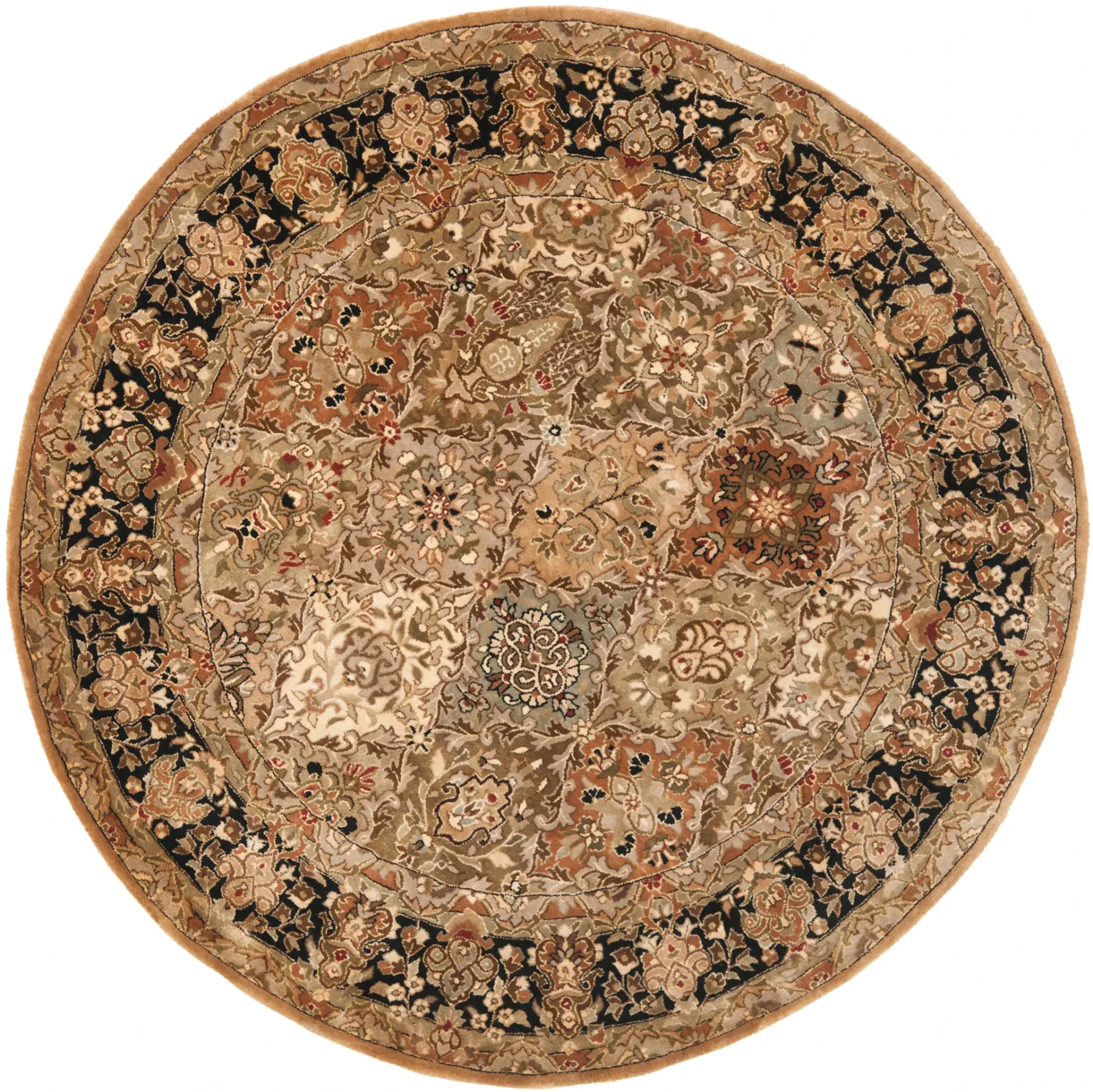 Persian Legend Floral Lattice Bordered Wool Rug