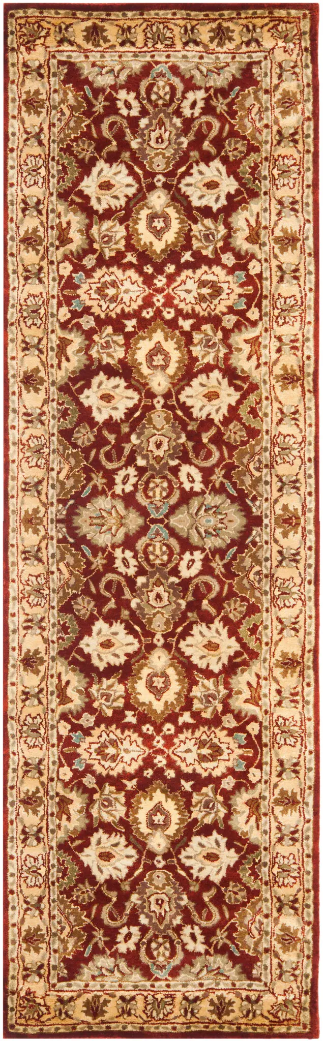 Persian Legend Floral Bordered Oval Wool Rug