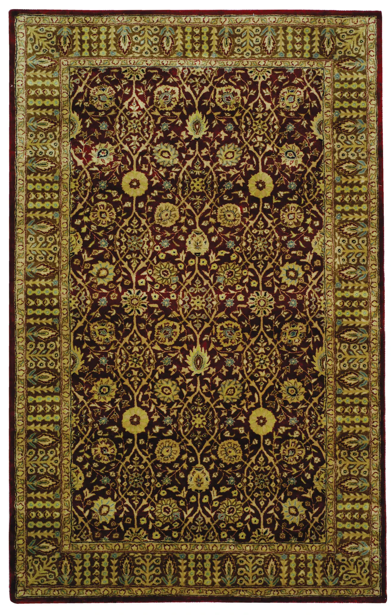 Persian Legend Floral Vine Oval Wool Rug