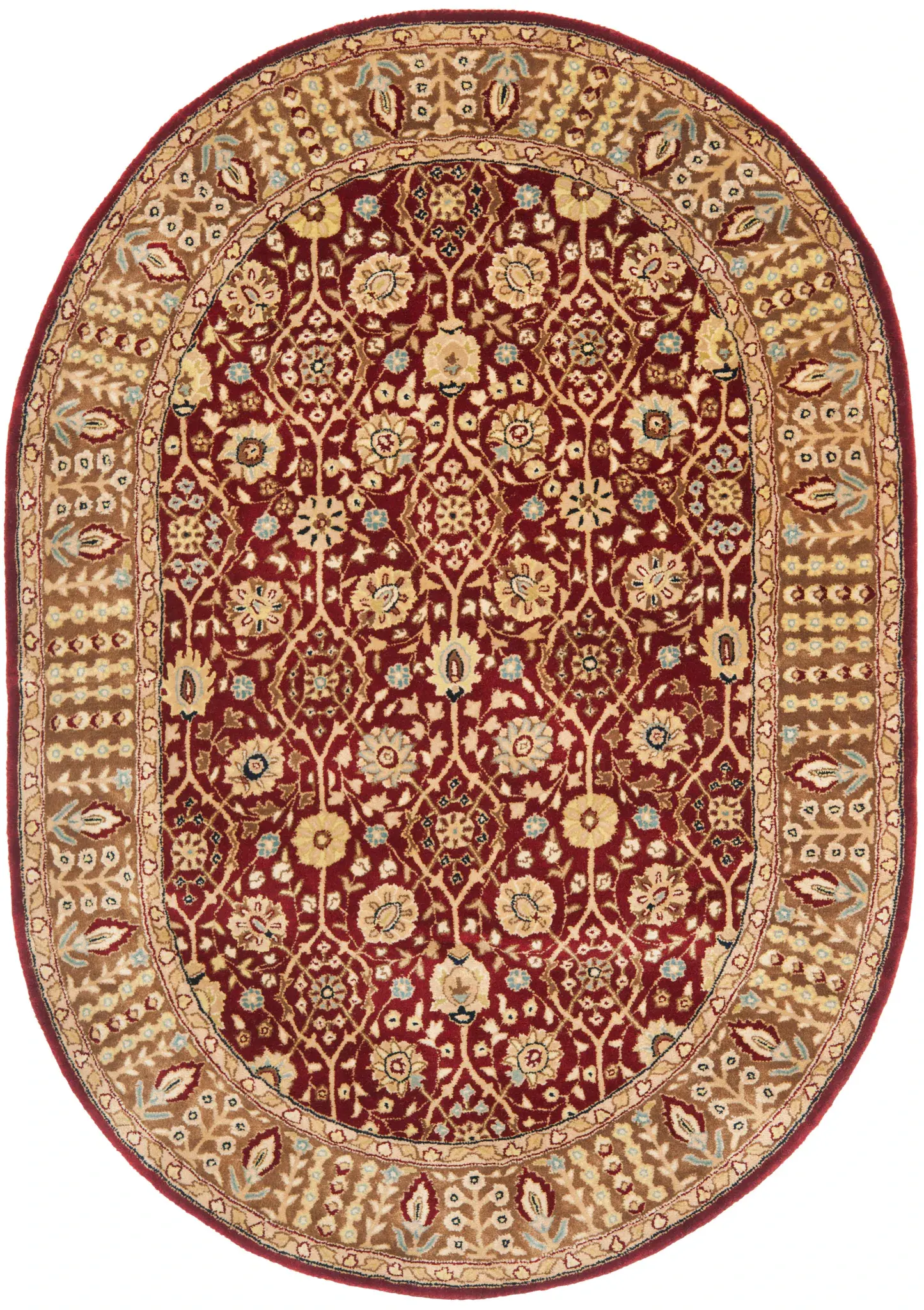 Persian Legend Floral Vine Oval Wool Rug