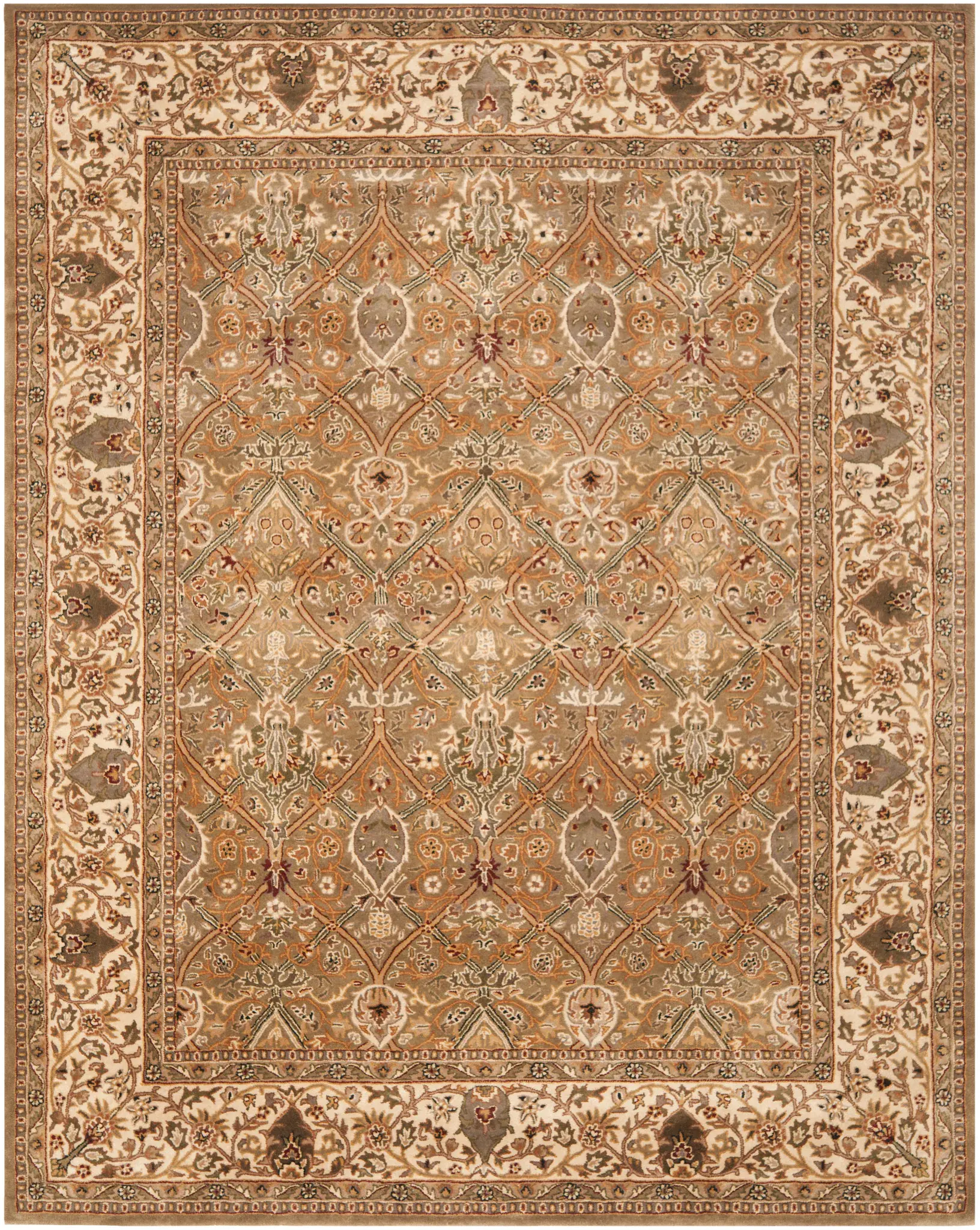 Persian Legend Floral Lattice Wool Rug