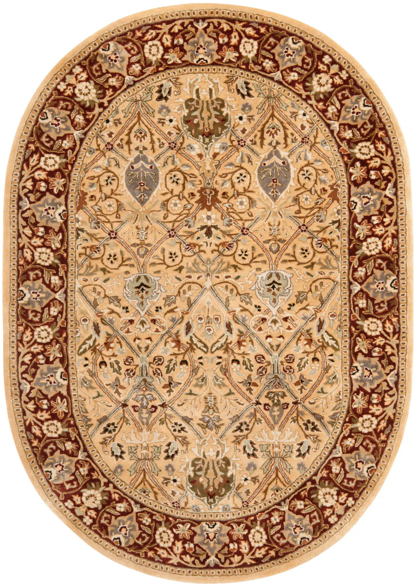 Persian Legend Floral Lattice Wool Rug