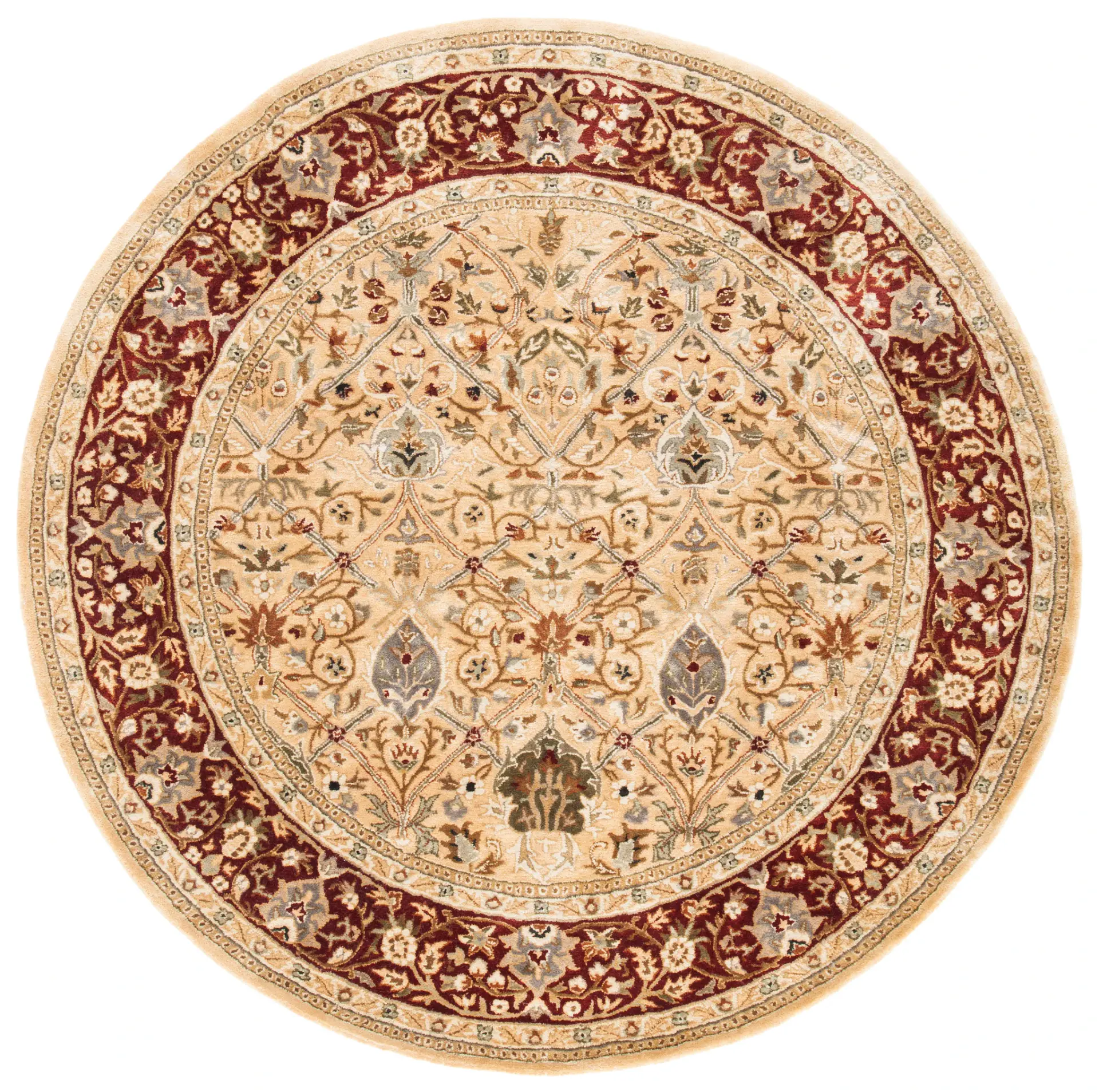 Persian Legend Floral Lattice Wool Rug
