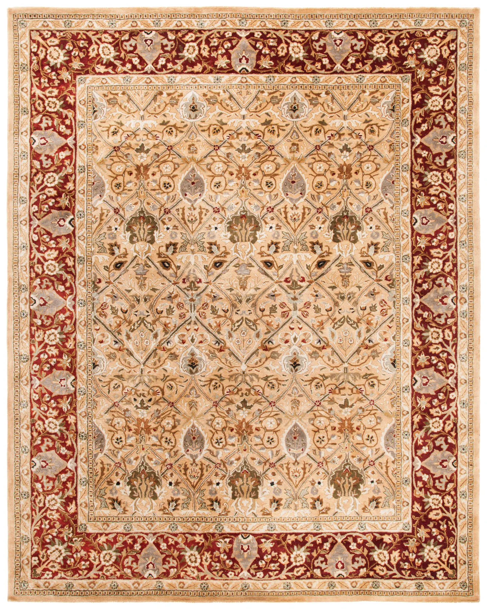 Persian Legend Floral Lattice Wool Rug