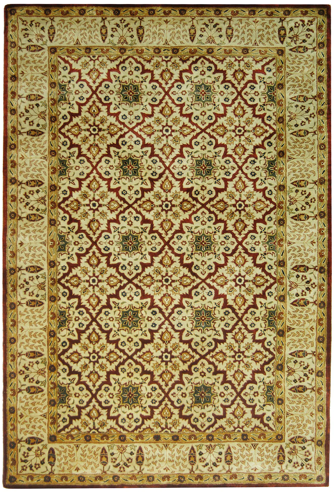Persian Legend Floral Trellis Wool Rug