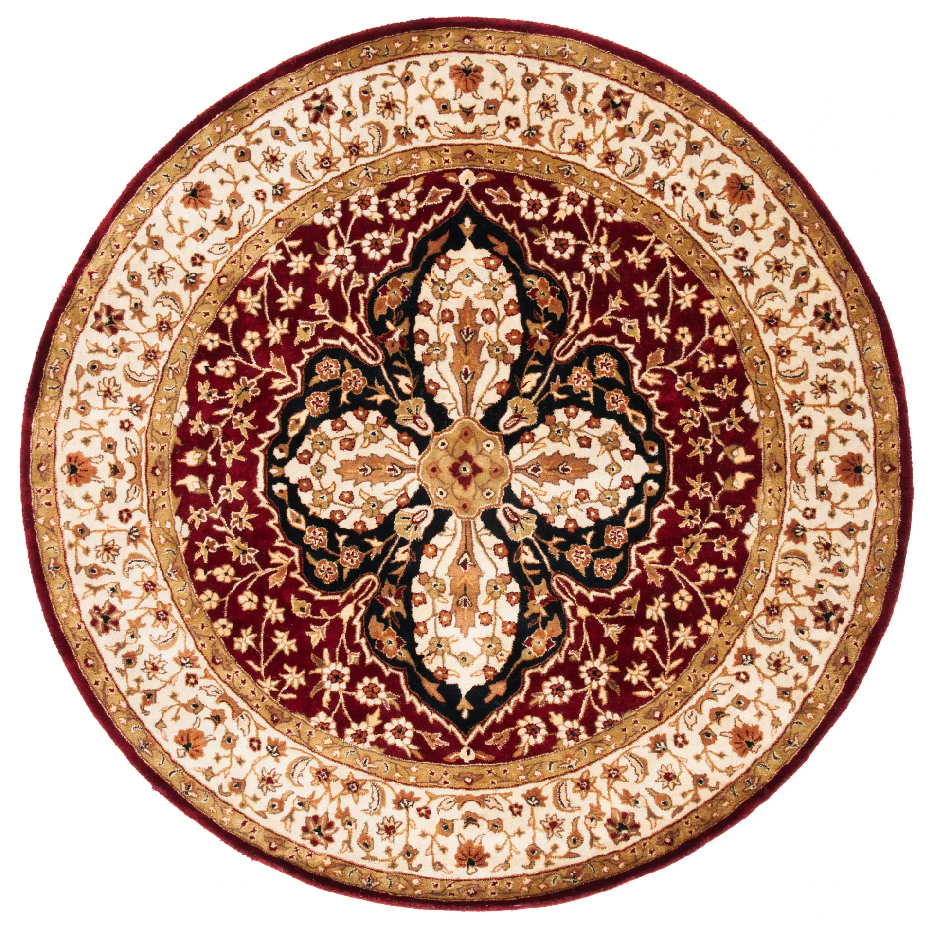 Persian Legend Floral Medallion Wool Rug
