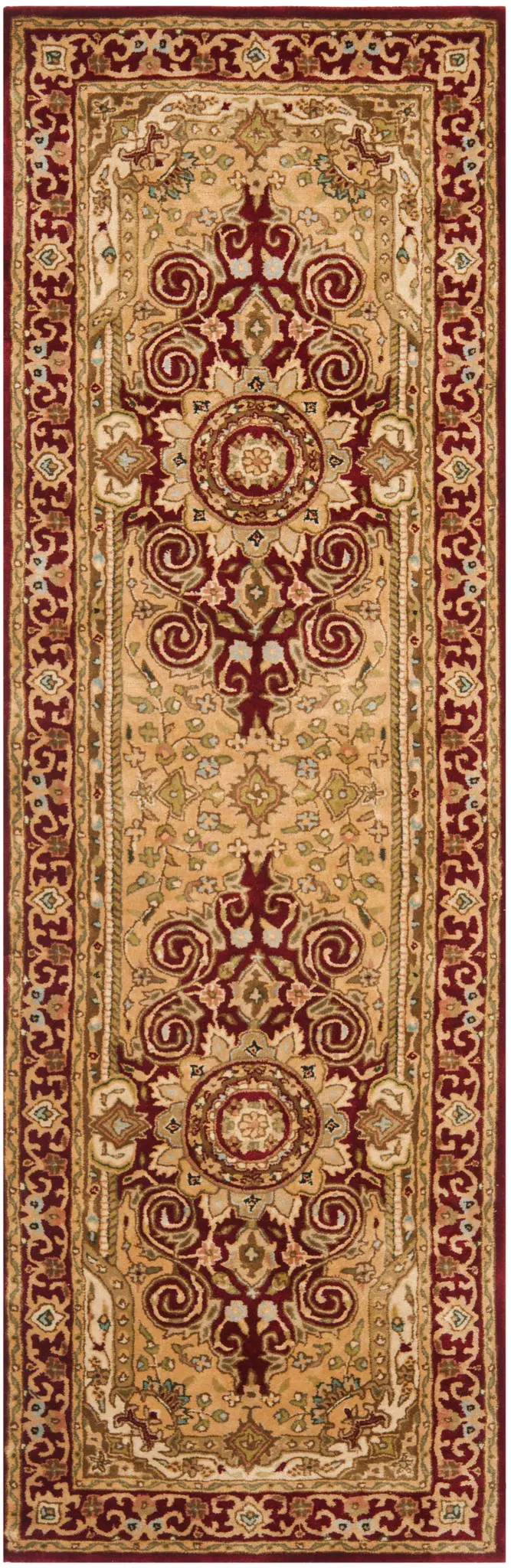 Persian Legend Medallion Bordered Wool Rug