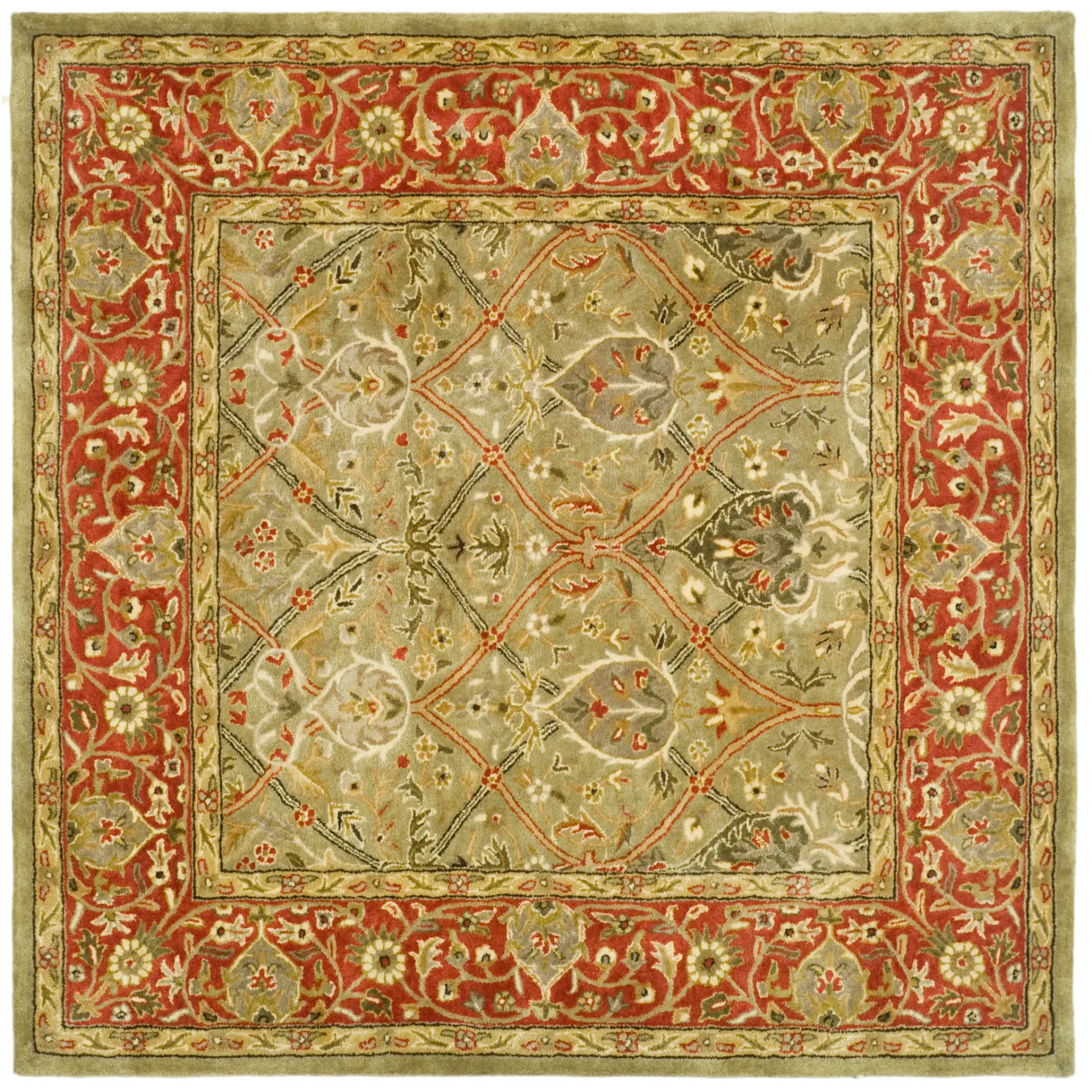 Persian Legend Floral Trellis Hand-Tufted Wool Rug
