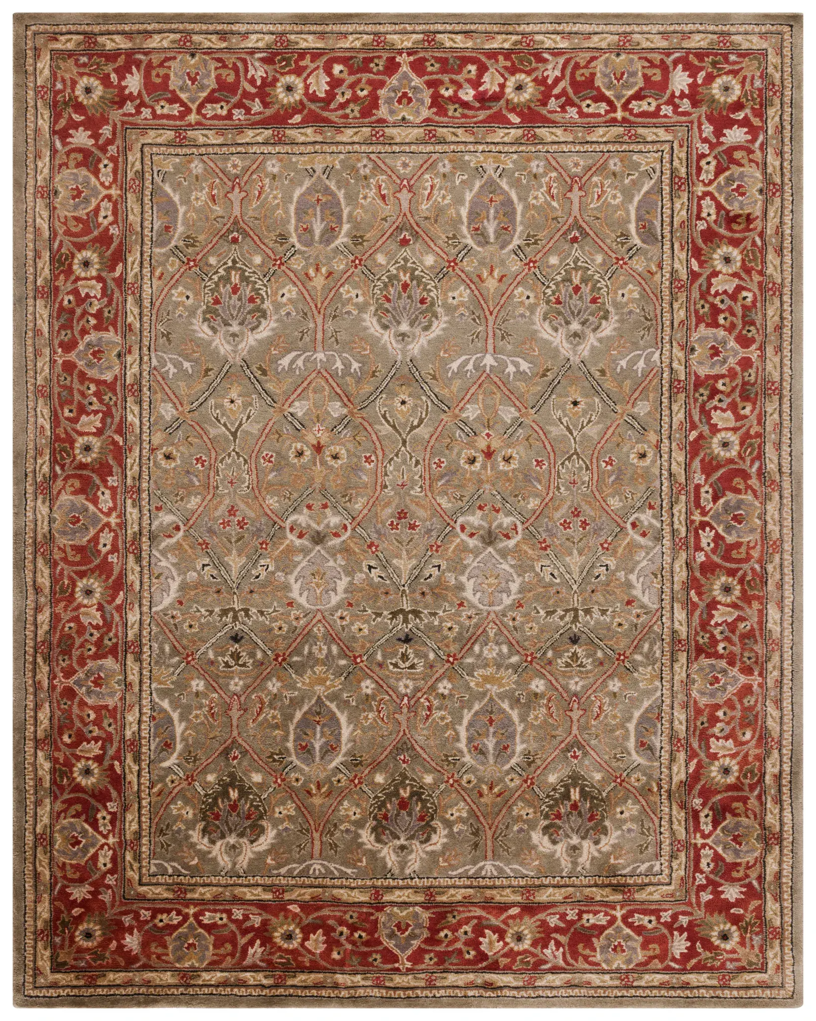Persian Legend Floral Trellis Hand-Tufted Wool Rug