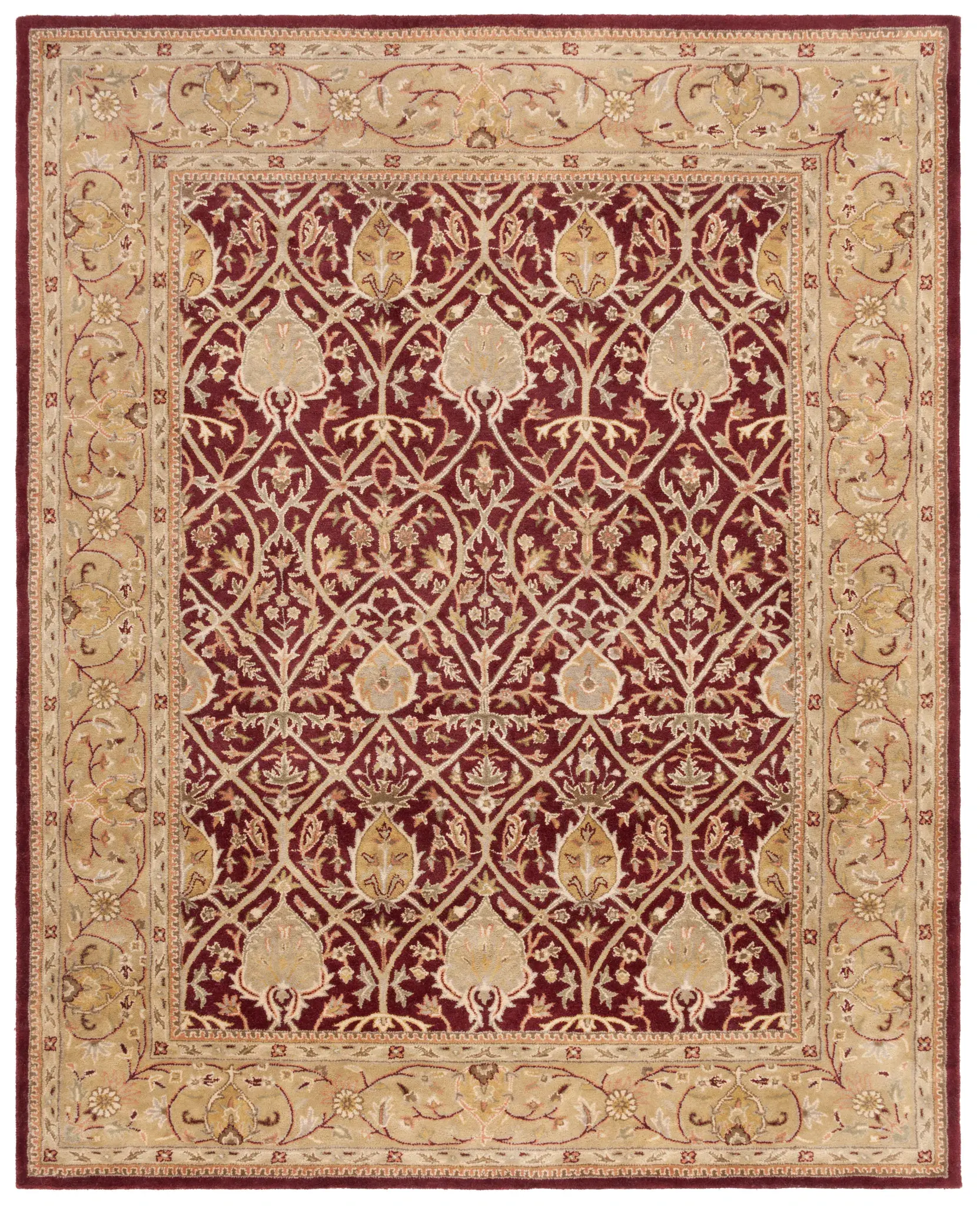 Persian Legend Floral Trellis Hand-Tufted Wool Rug