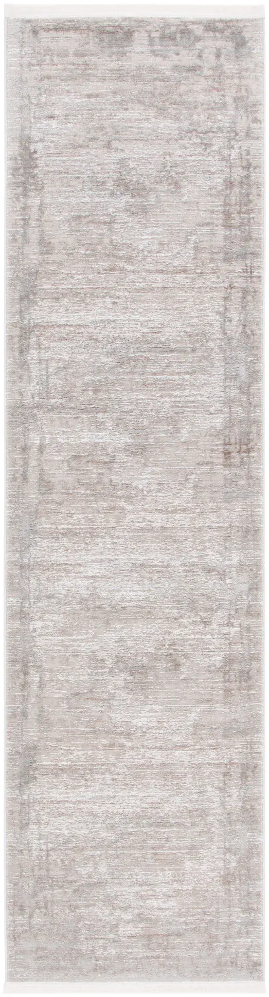 Platinum Distressed Border Rug