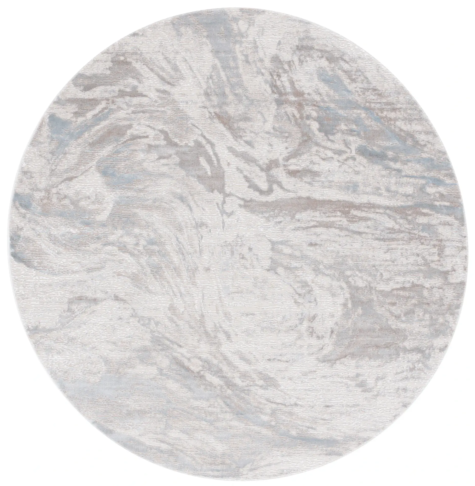 Platinum Marble Swirl Rug