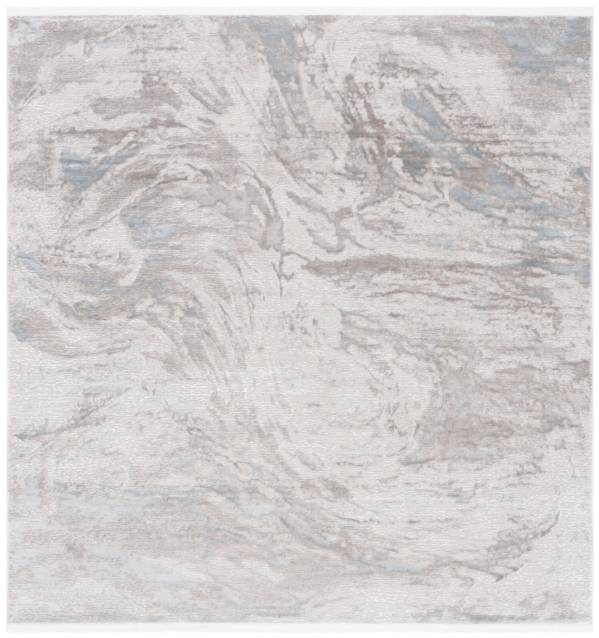 Platinum Marble Swirl Rug