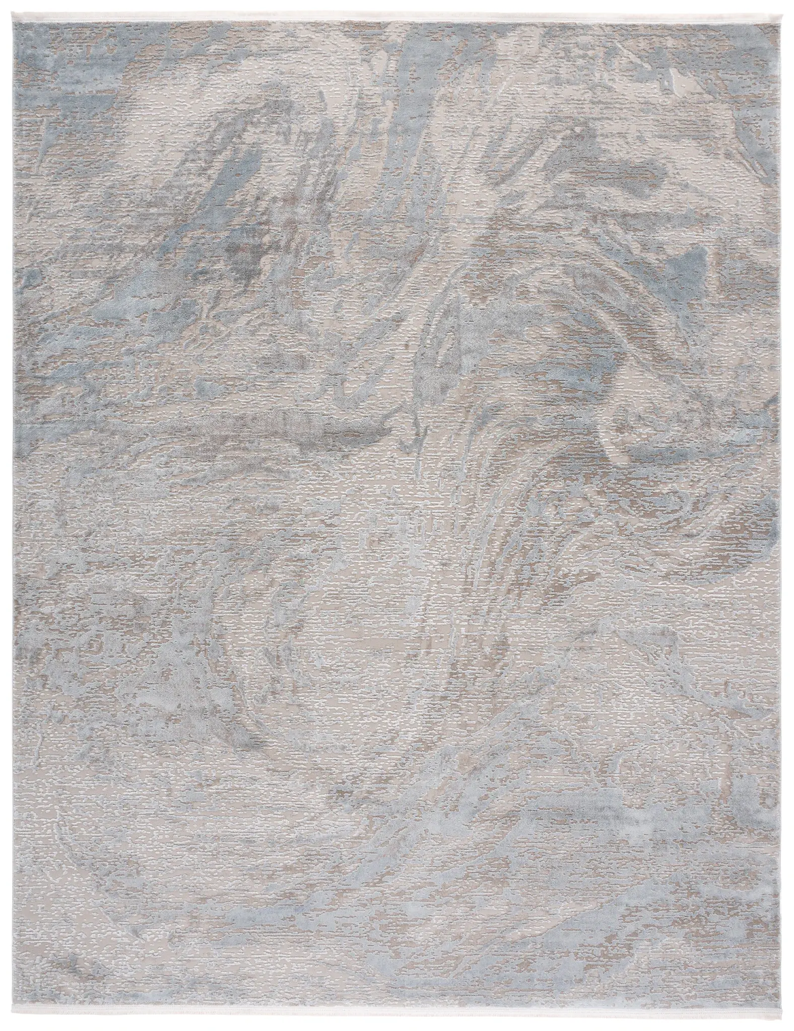 Platinum Marble Swirl Rug