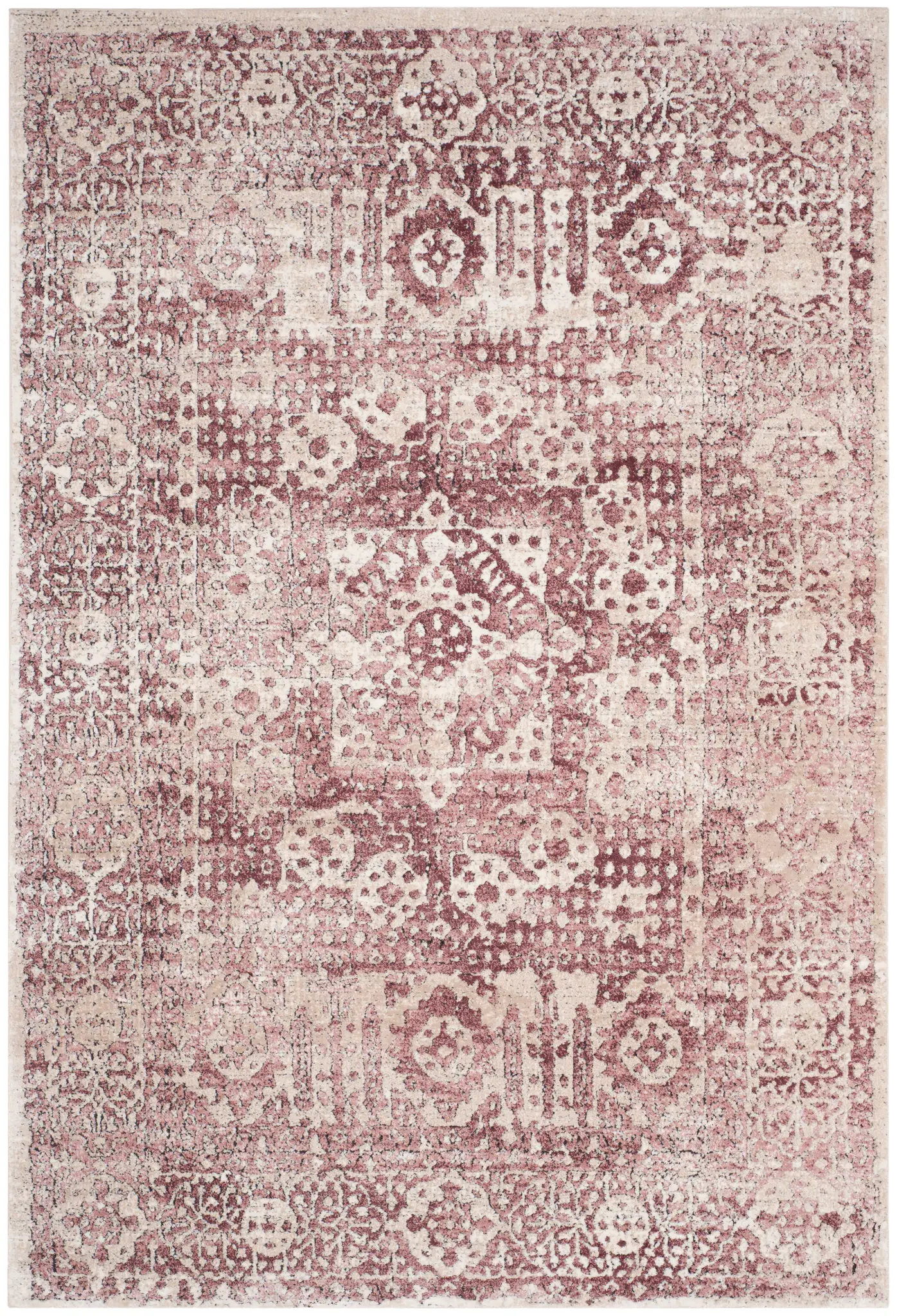 Palermo Ornate Scroll Viscose Rug