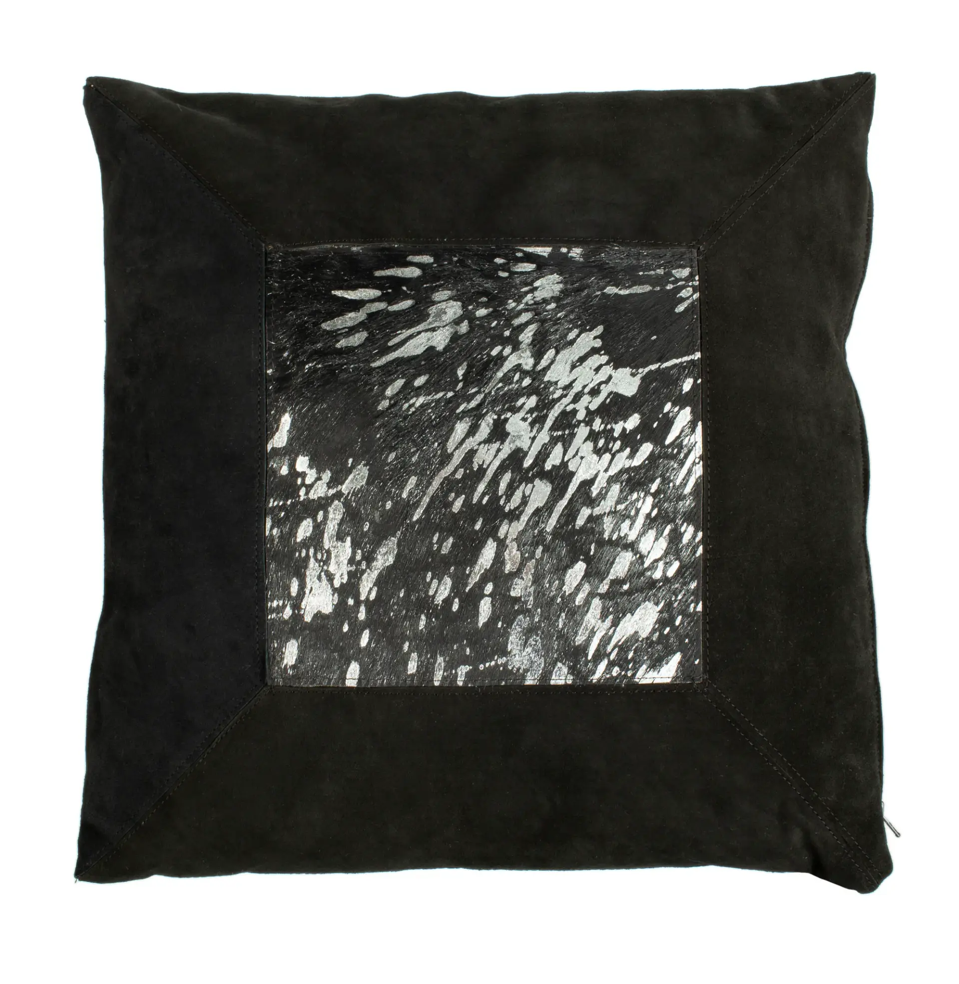 Sonoma Metallic Cowhide Pillow