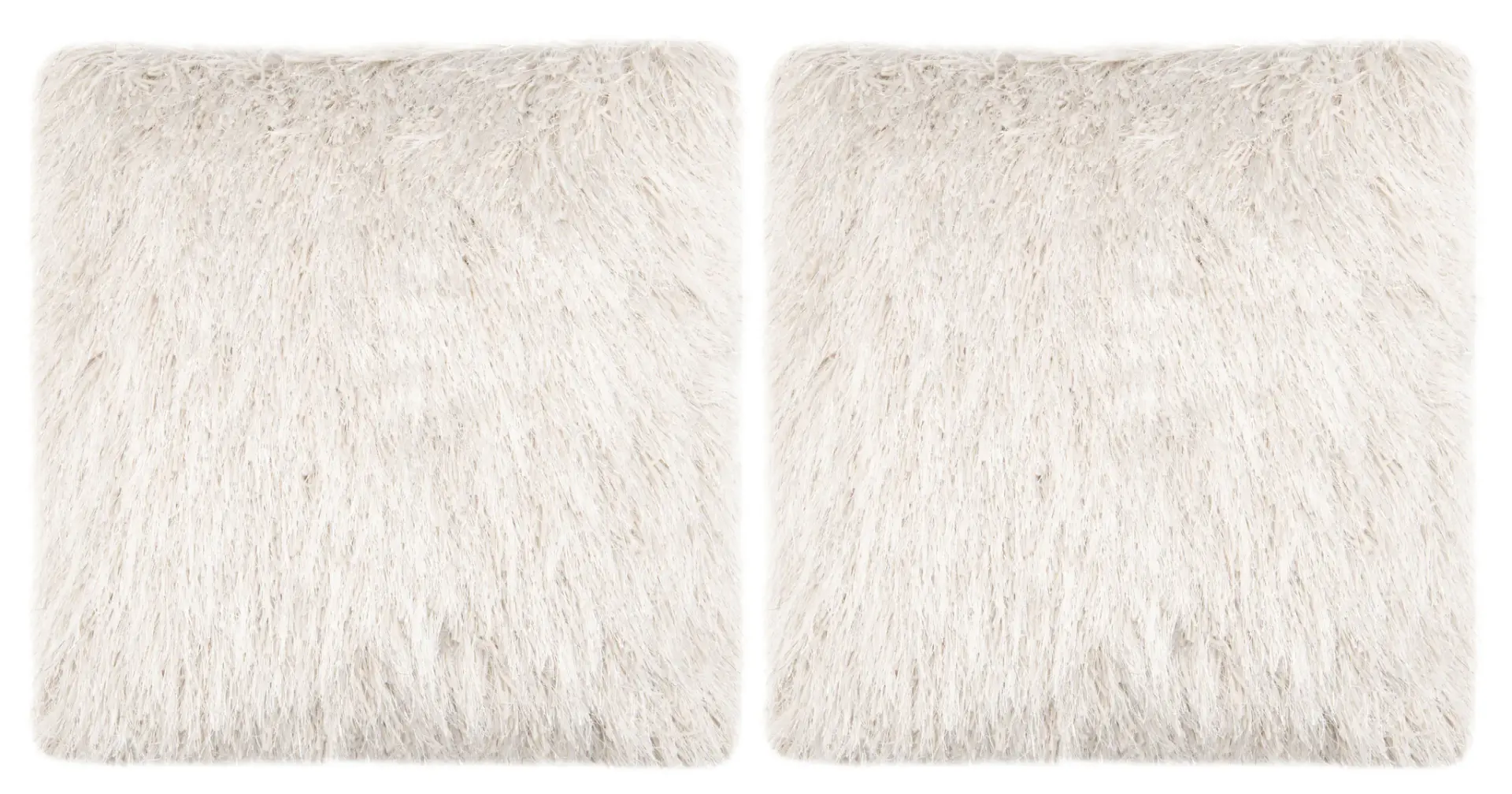 Shag Modish Metallic Pillow