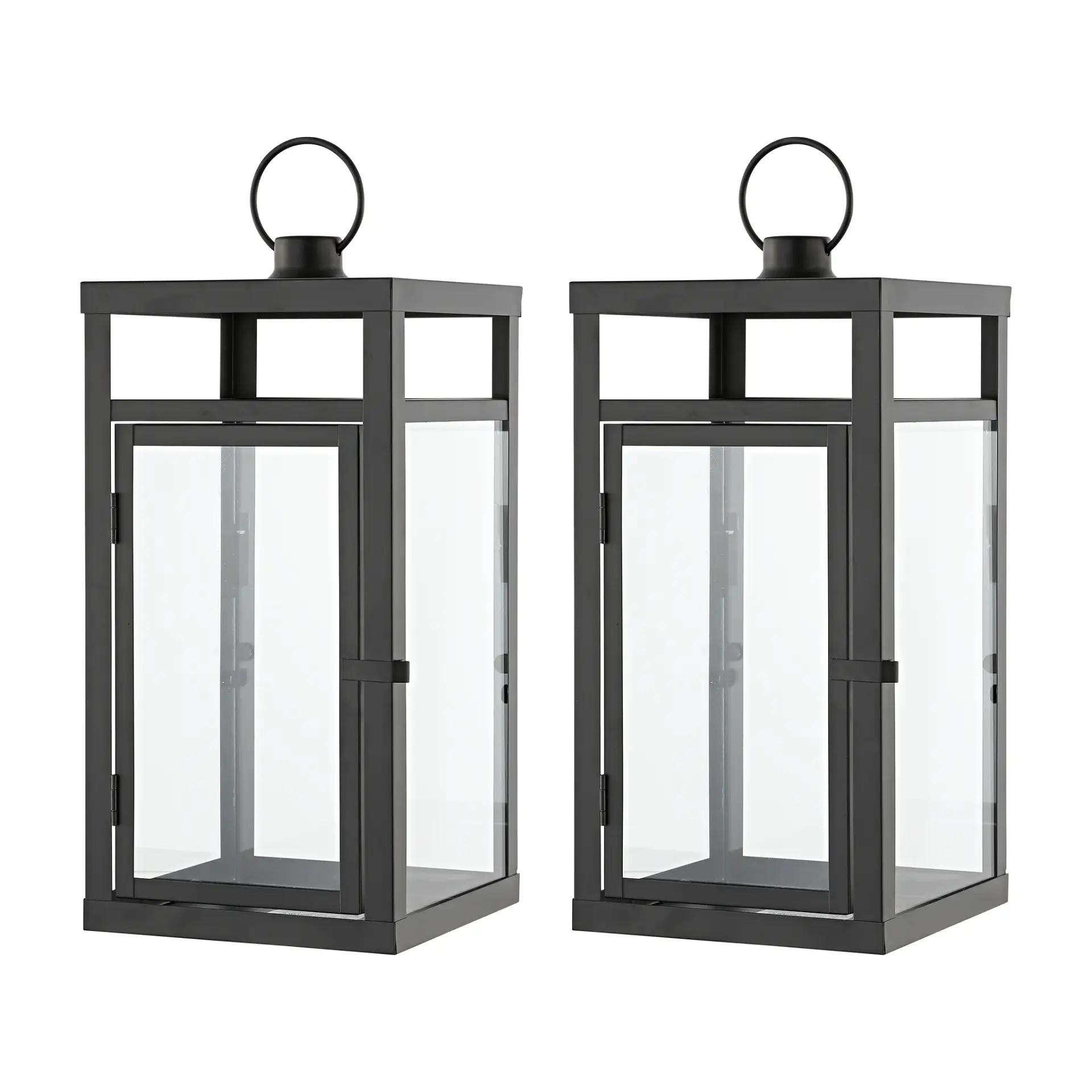 Fraleigh 16-Inch Outdoor Lantern (Set of 2)