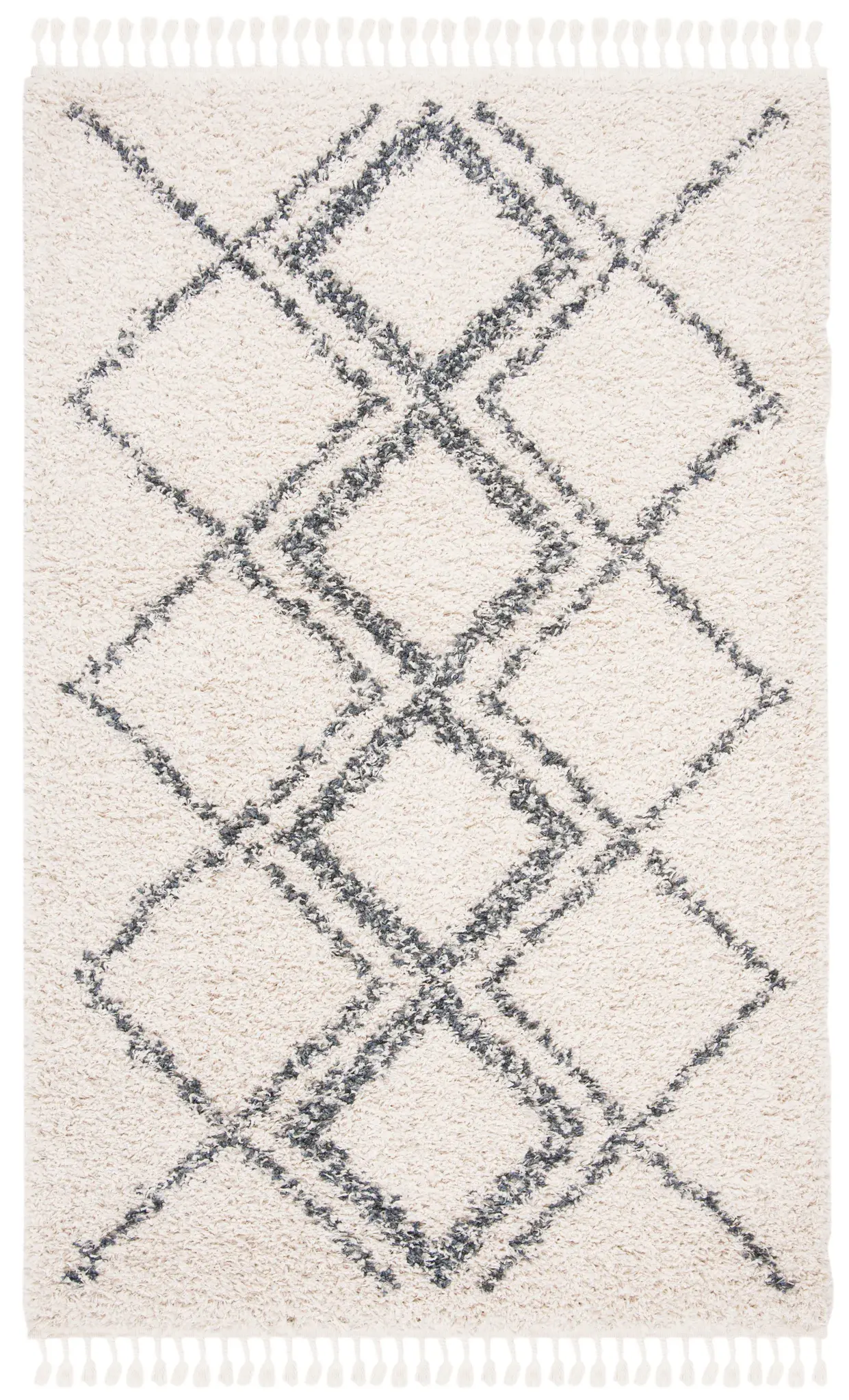 Pro Lux Diamond Trellis Shag Rug