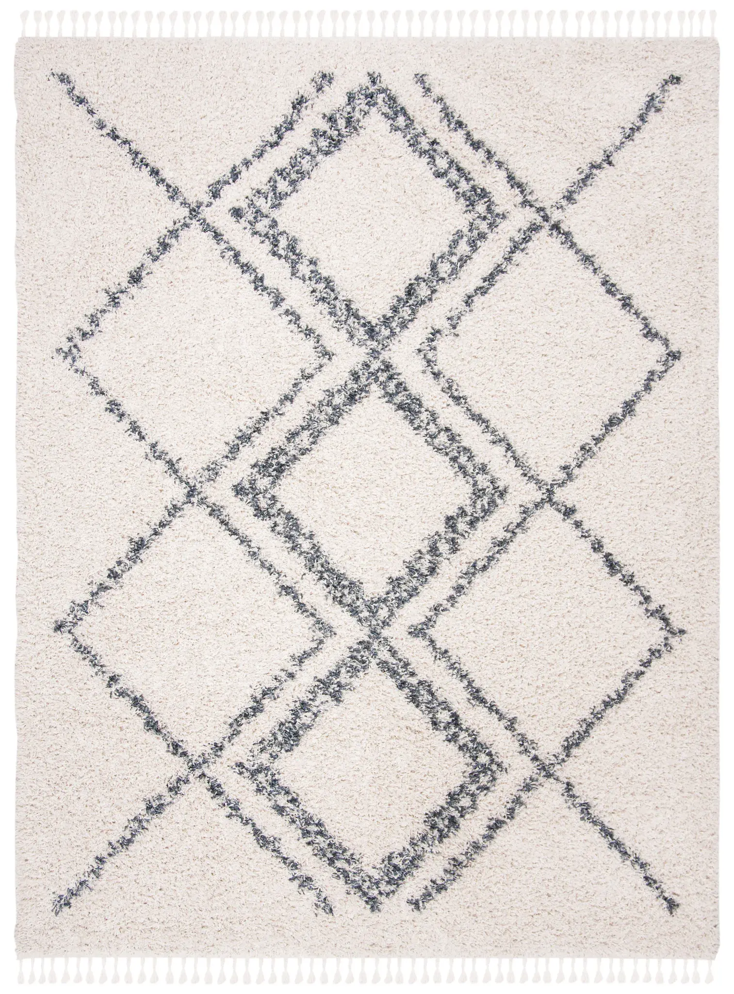 Pro Lux Diamond Trellis Shag Rug