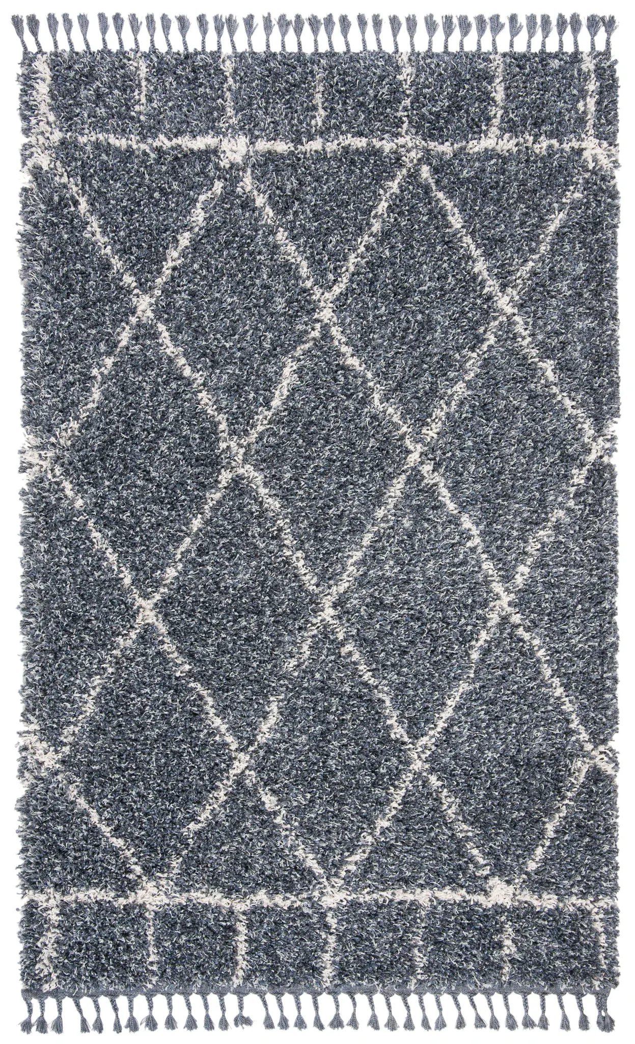 Pro Lux Moroccan Diamond Shag Rug