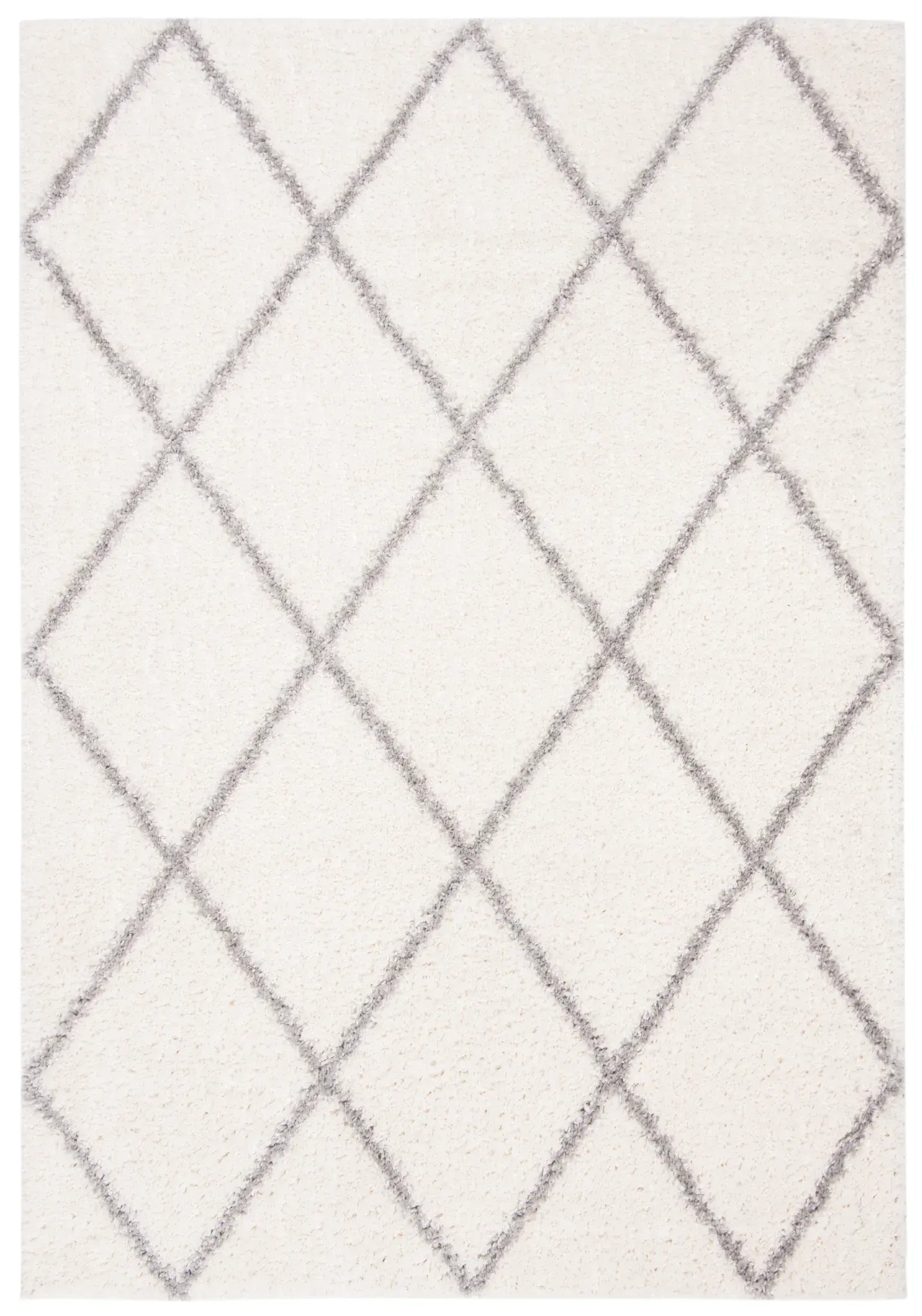 Parma Diamond Trellis Shag Rug