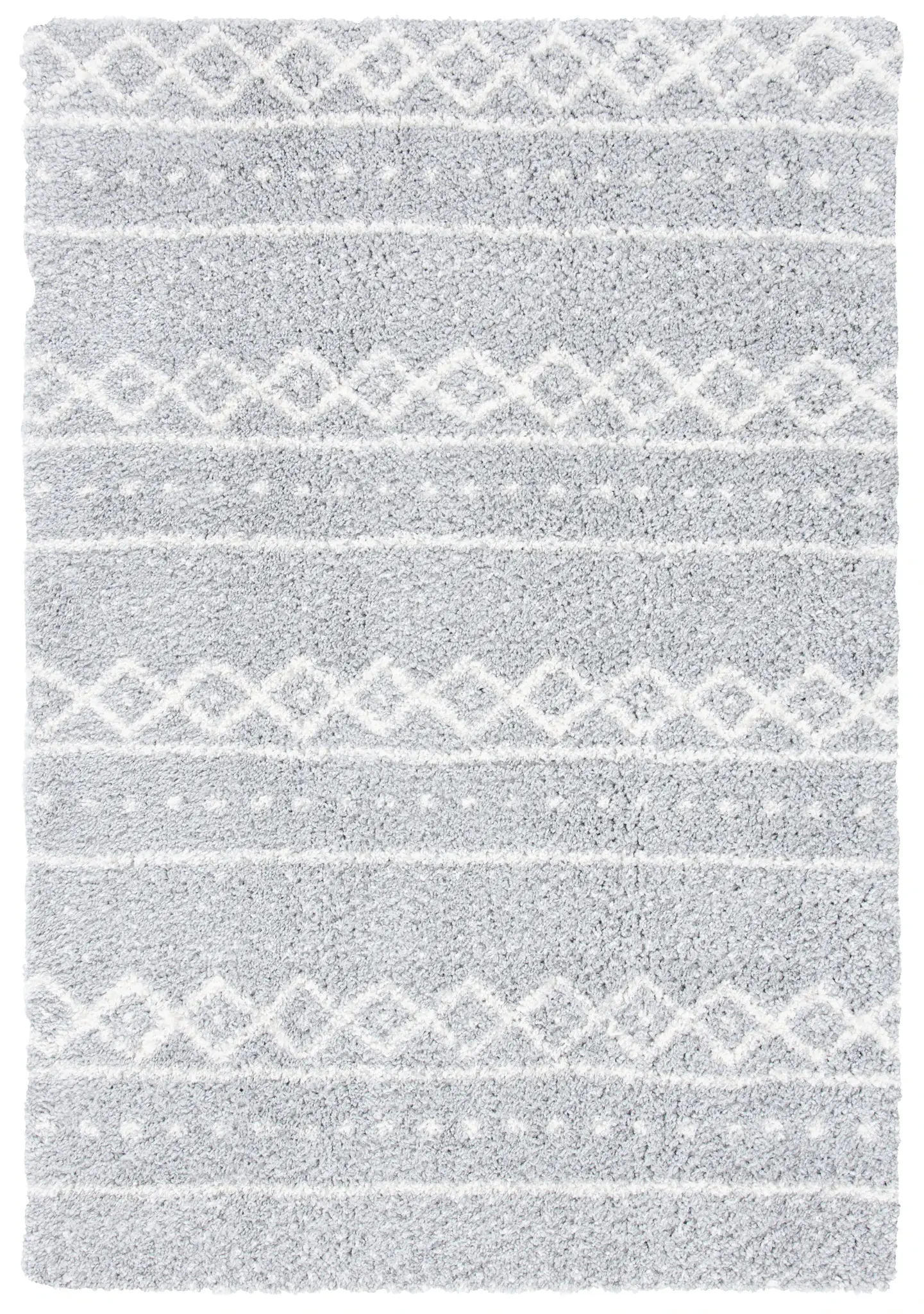 Parma Banded Moroccan Shag Rug