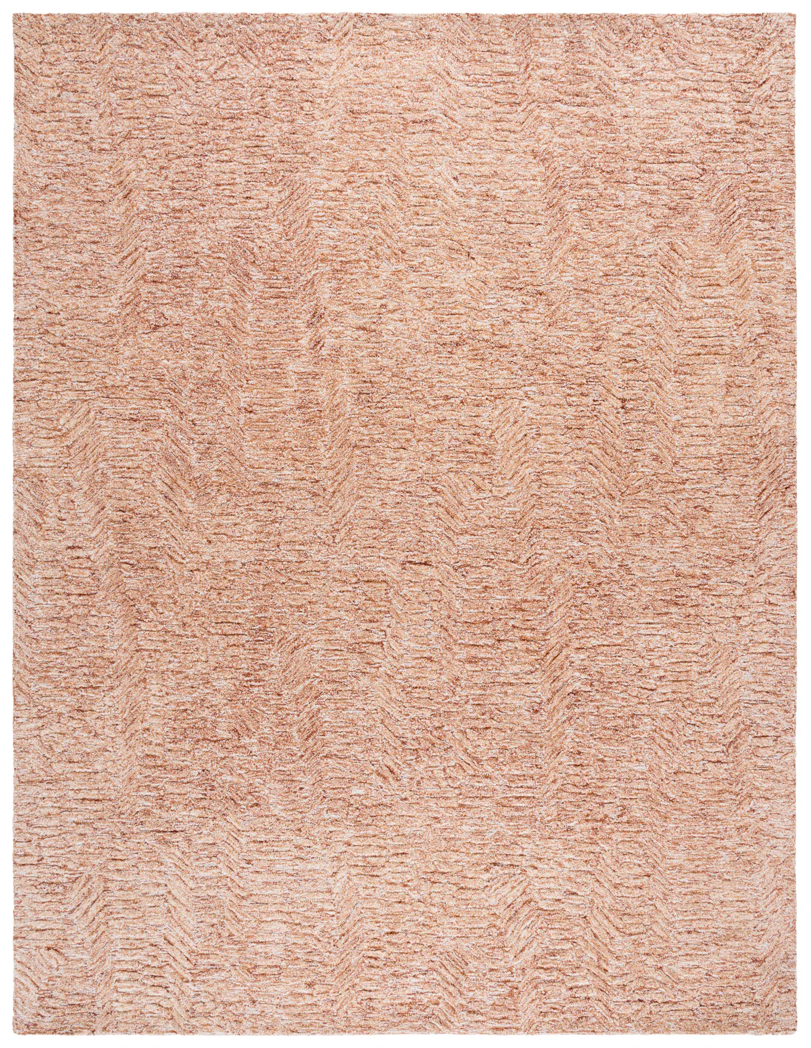 Pine Chevron Hand-Tufted Wool Rug