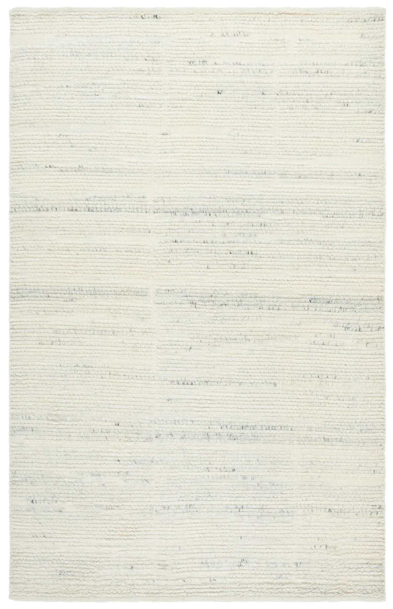 Pine Ribbed Stripe Hand-Woven Wool Rug