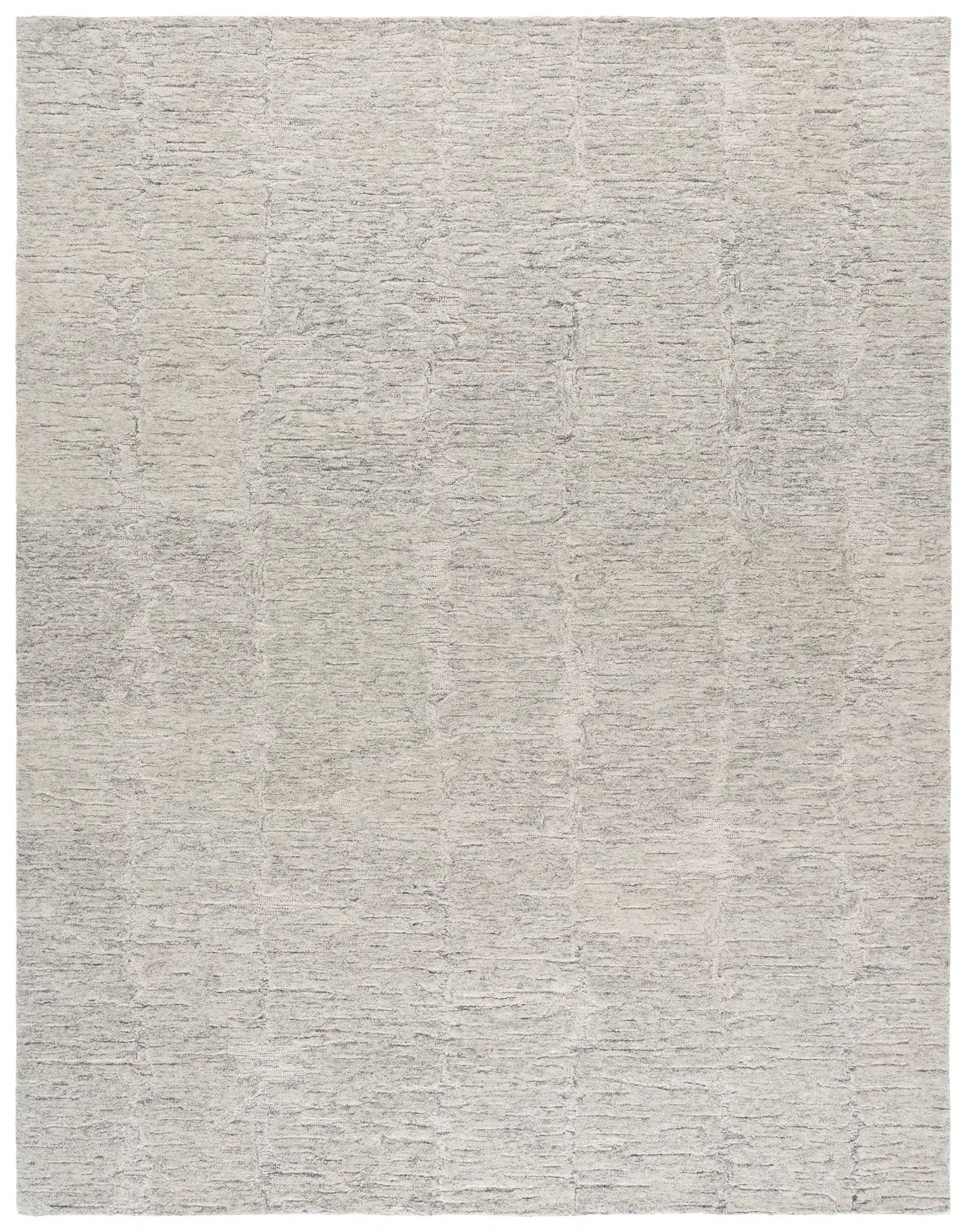Pine Striated Linear Hand-Tufted Wool Rug