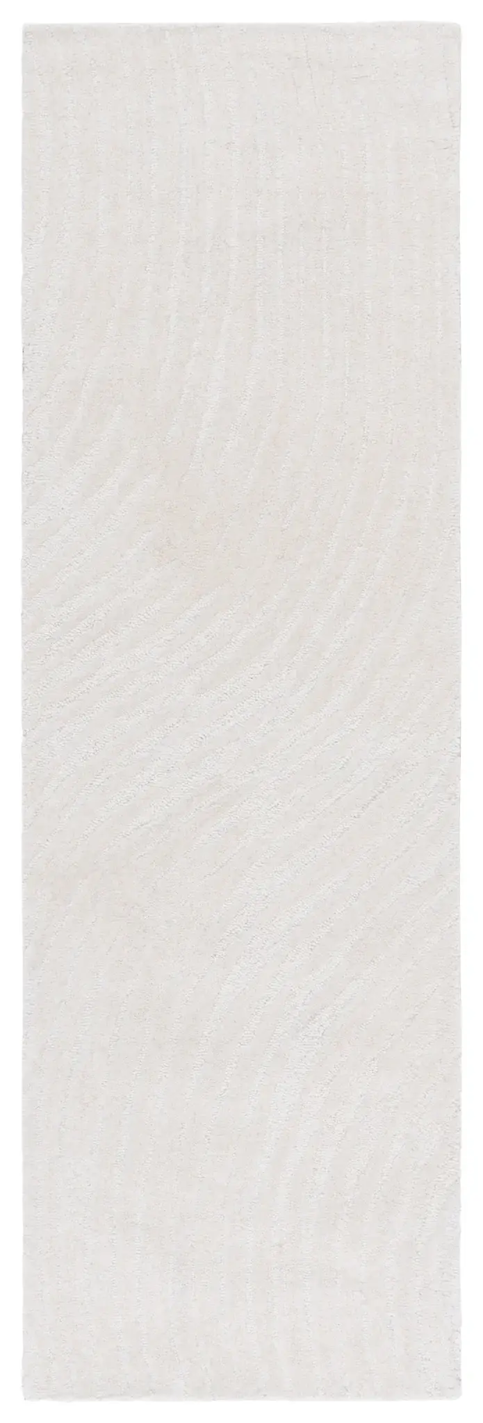 Pine Carved Wave Hand-Tufted Wool Rug