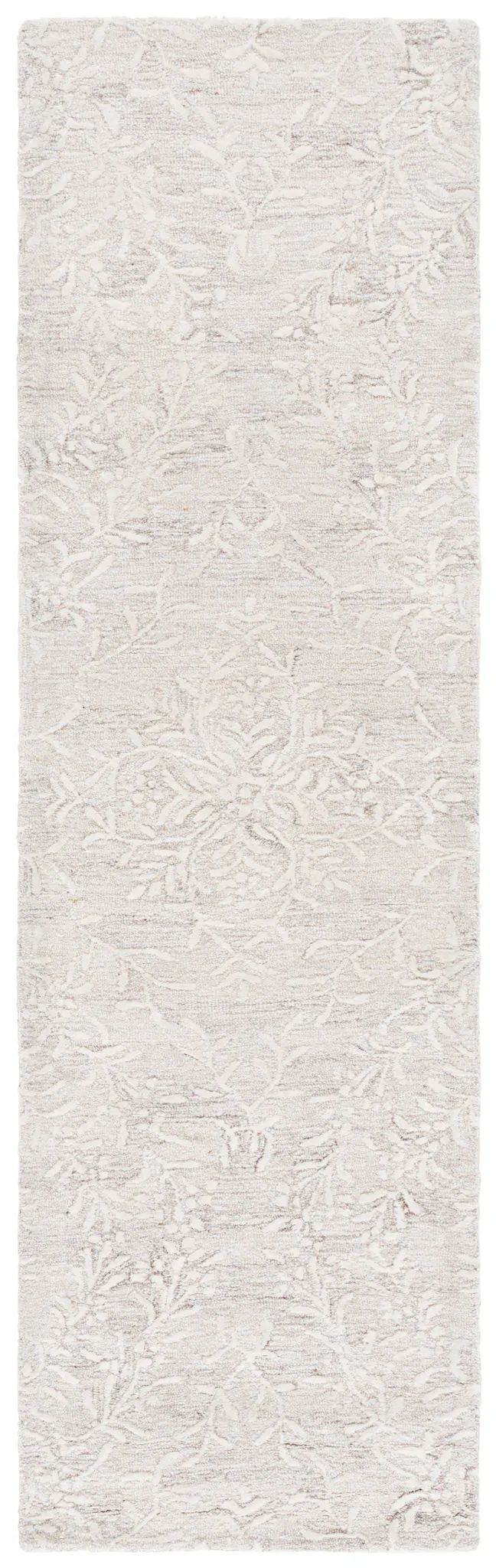 Pine Floral Medallion Hand-Tufted Wool Rug