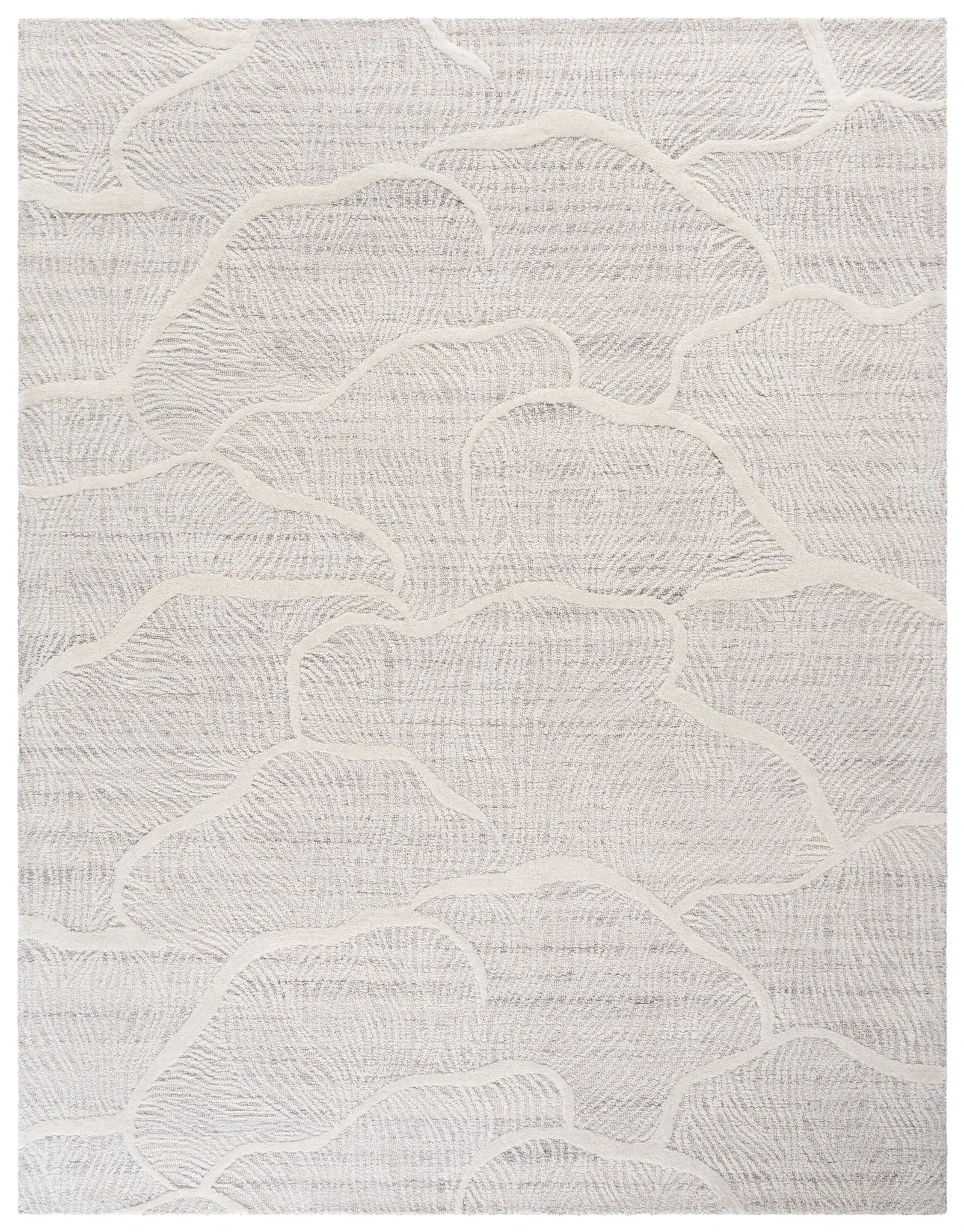 Pine Organic Wave Hand-Tufted Wool Rug