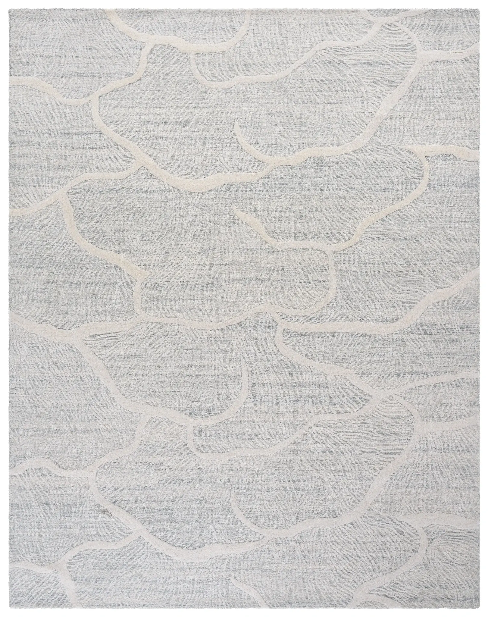 Pine Organic Wave Hand-Tufted Wool Rug