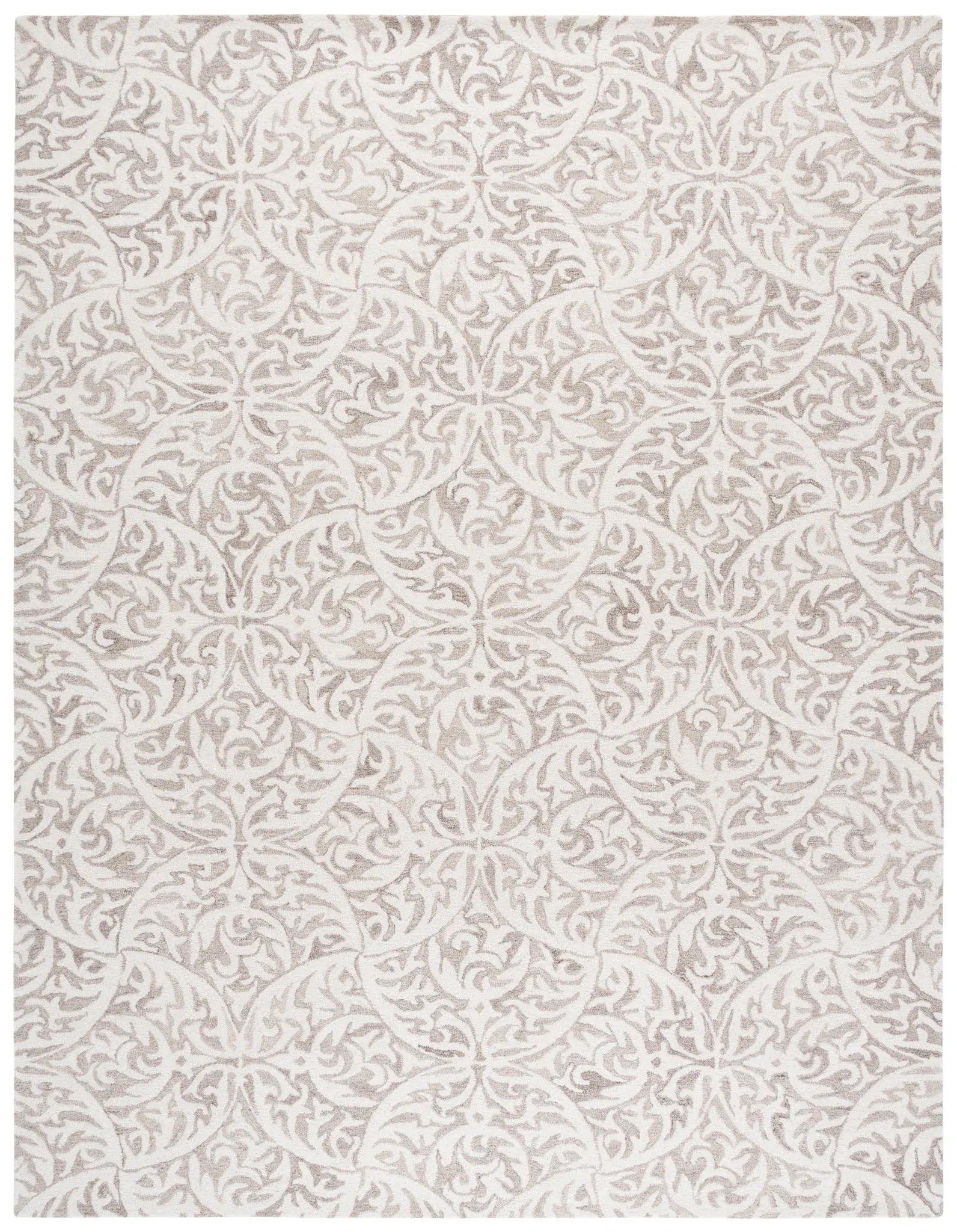Pine Botanical Trellis Hand-Tufted Wool Rug