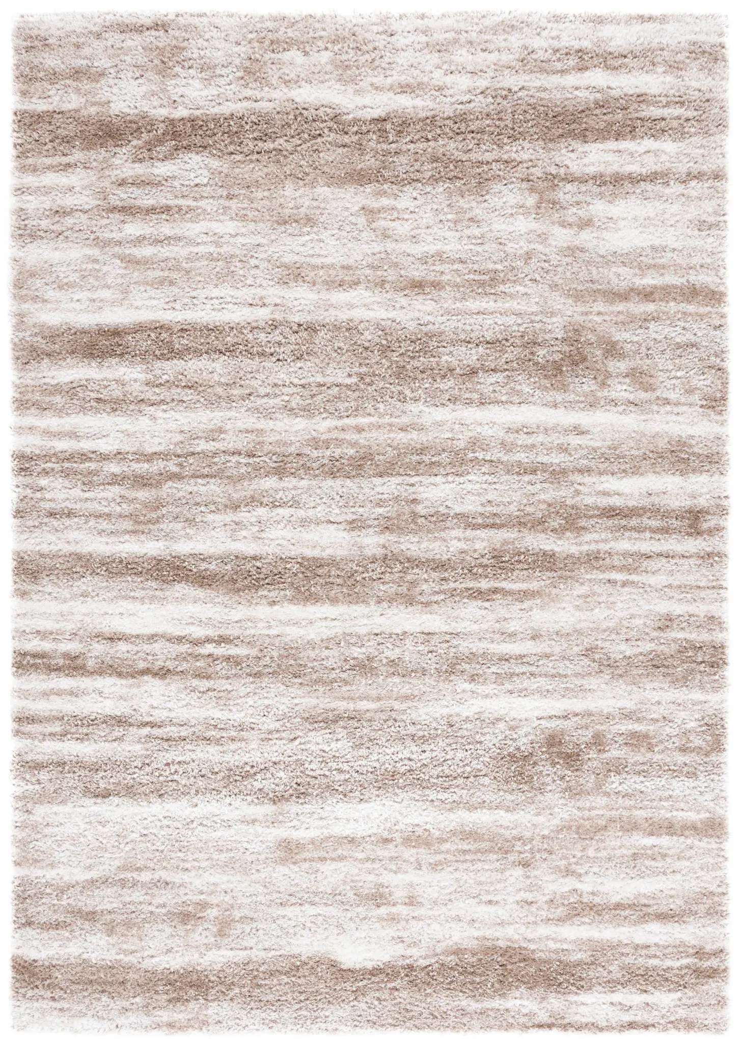 Penelope Striped Shag Rug