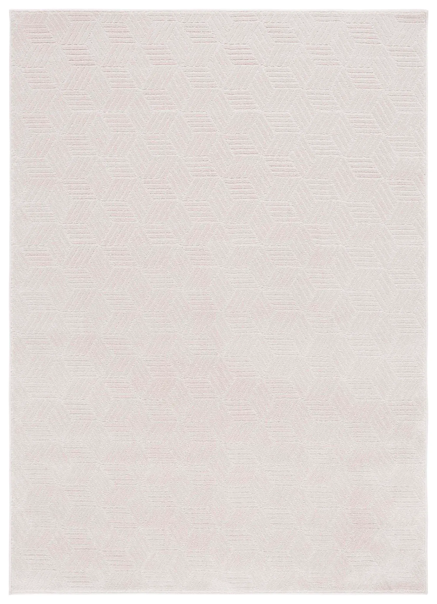 Pattern & Solid Pattern And Solid Geometric Block Rug