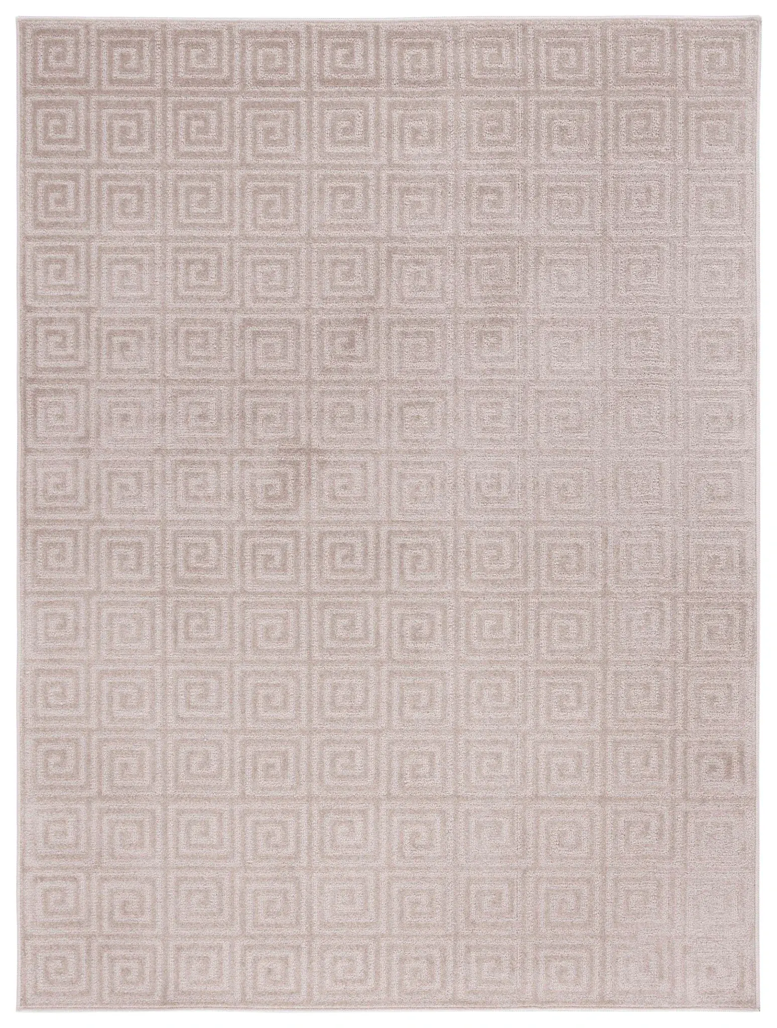 Pattern & Solid Pattern And Solid Greek Key Grid Rug