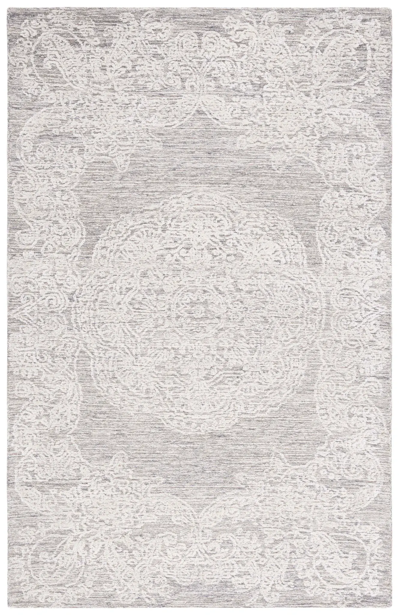 Precious Medallion Hand-Tufted Rug